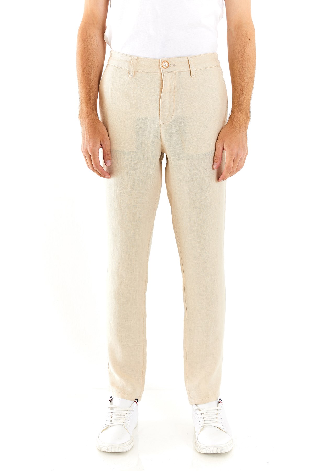 U.S. Polo Assn. Erkek Carrot Spor Pantolon 50285618-VR049 Krem