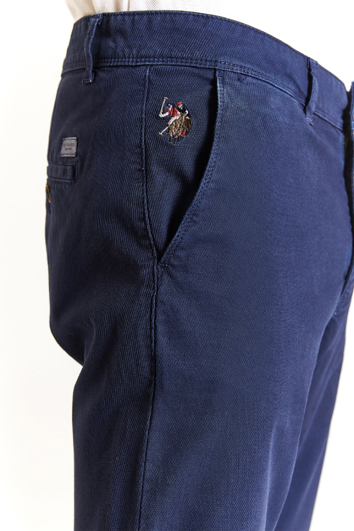 U.S. Polo Assn. Erkek Slim Spor Pantolon 50286013-VR033 Lacivert