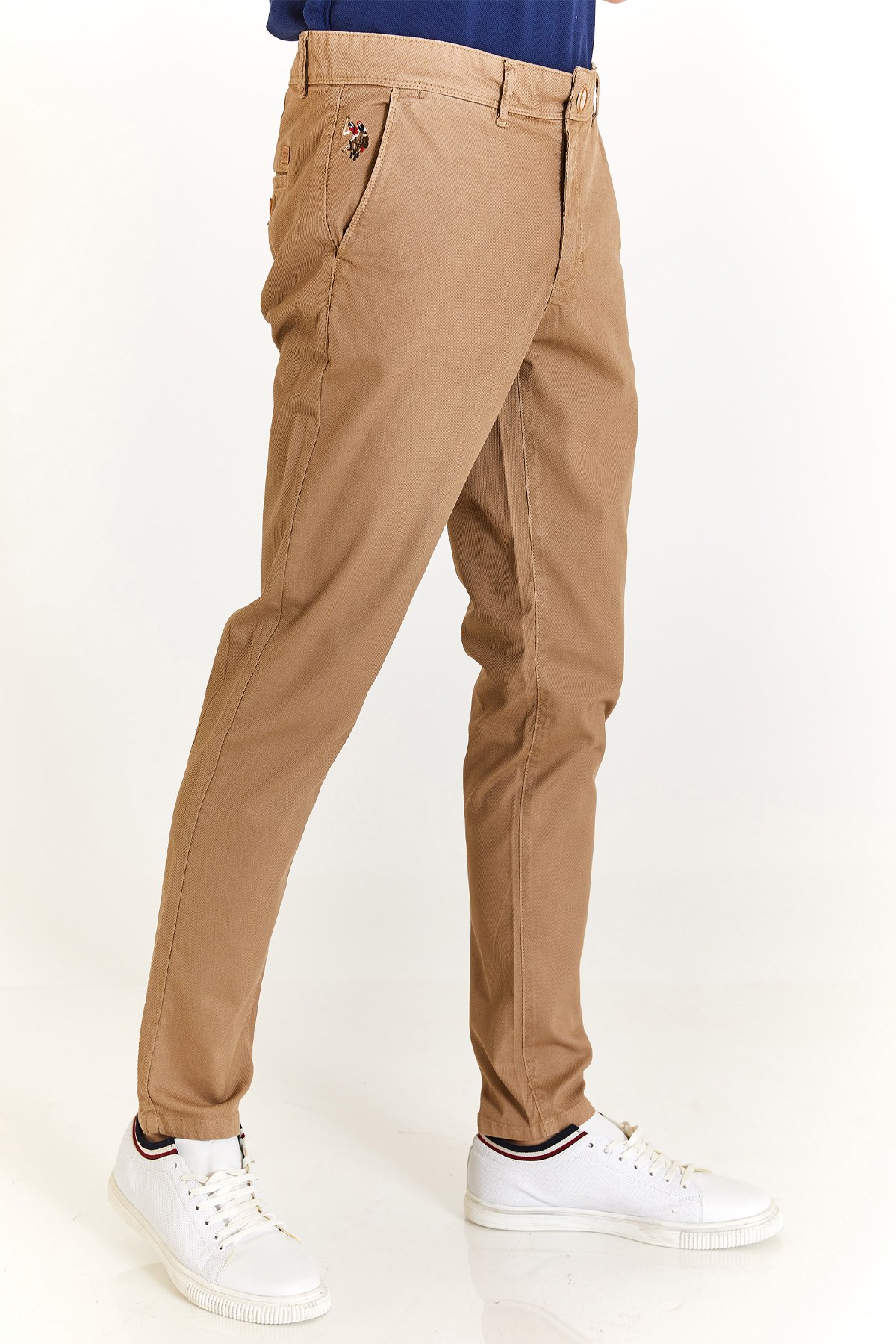 U.S. Polo Assn. Erkek Slim Spor Pantolon 50286013-VR085 Bej
