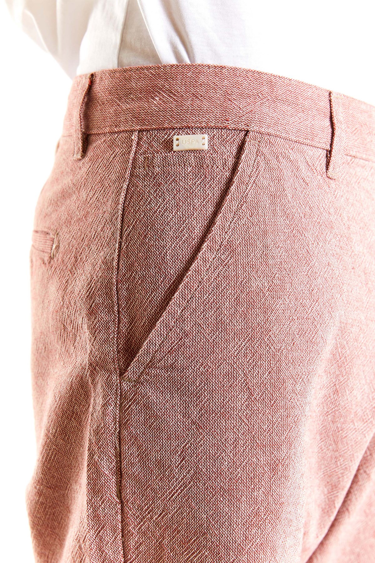 U.S. Polo Assn. Erkek Bermuda Şort 50287456-VR042 Pembe