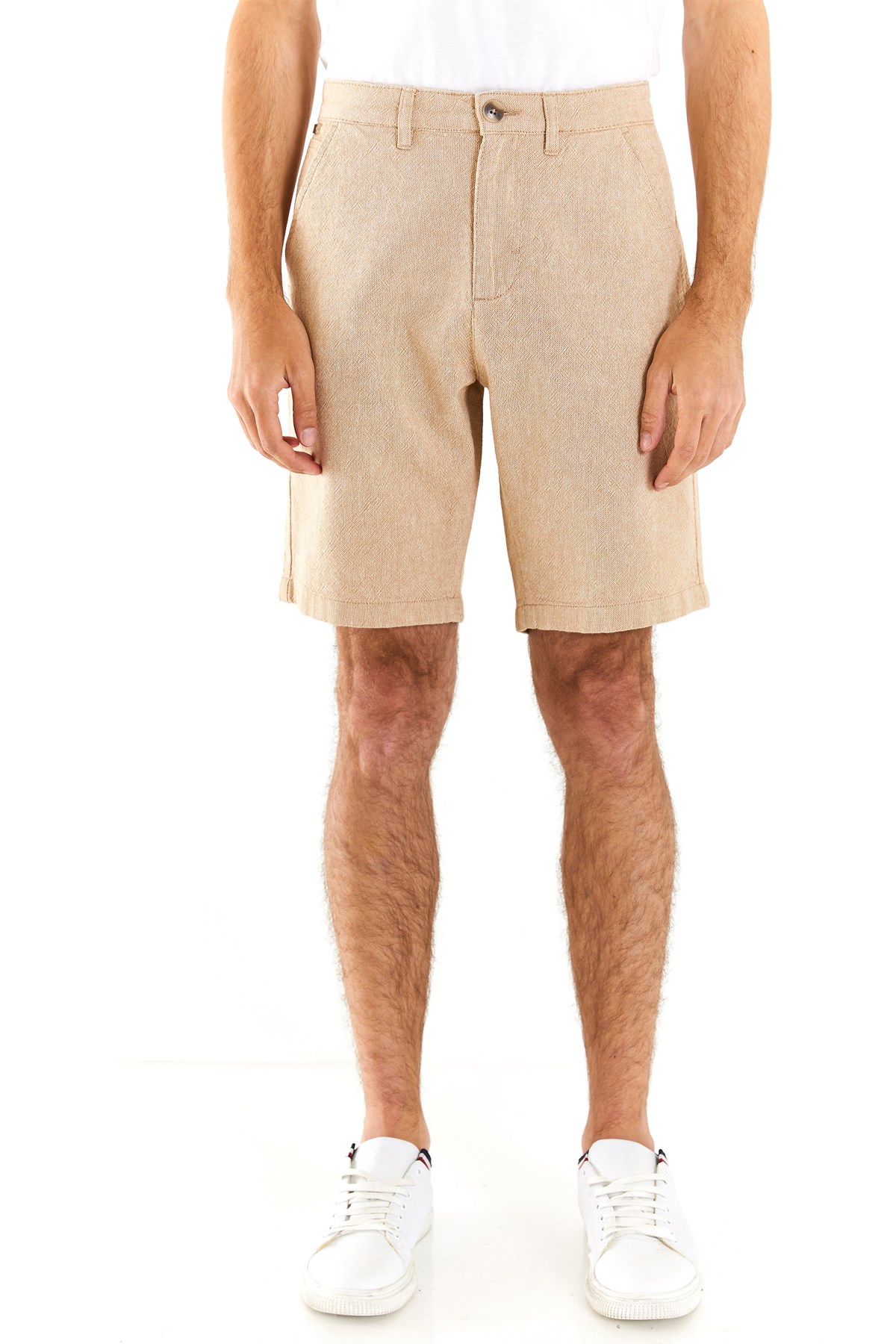 U.S. Polo Assn. Erkek Bermuda Şort 50287456-VR043 Sarı