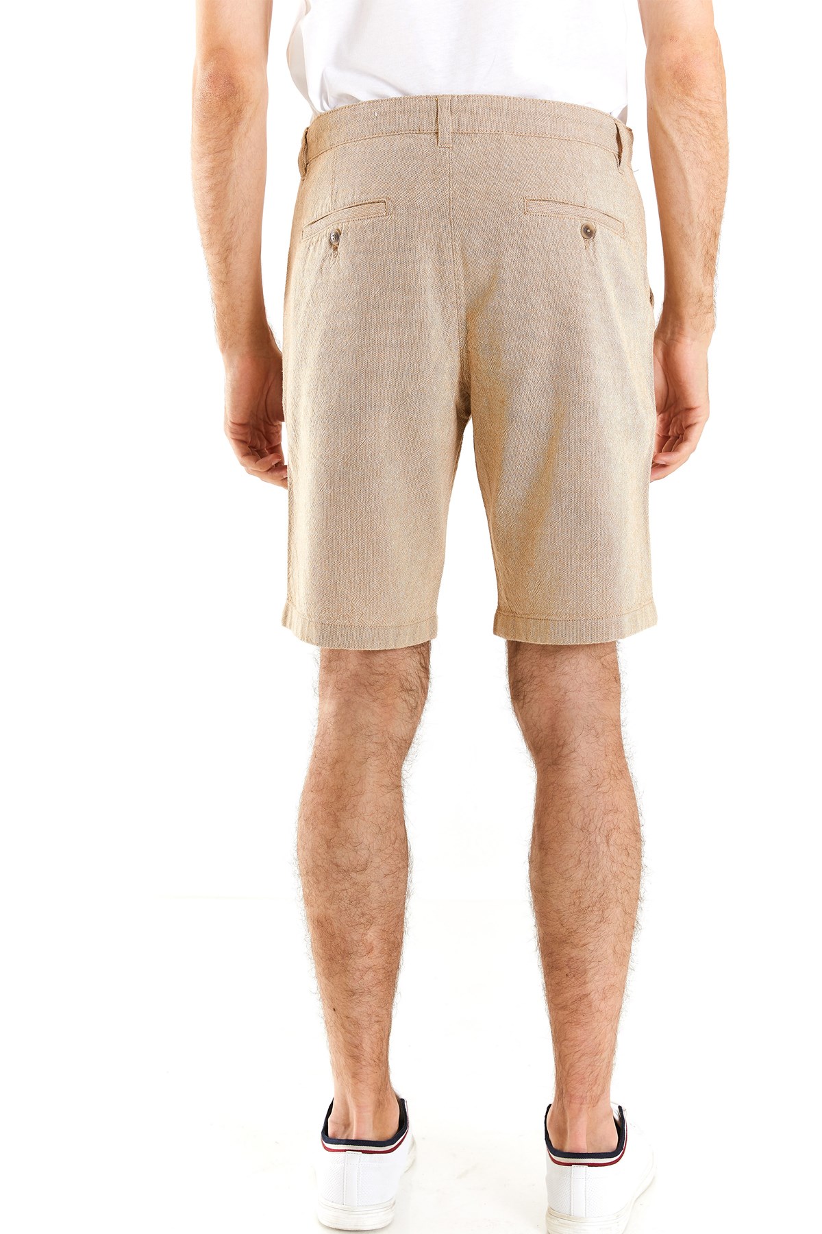 U.S. Polo Assn. Erkek Bermuda Şort 50287456-VR043 Sarı