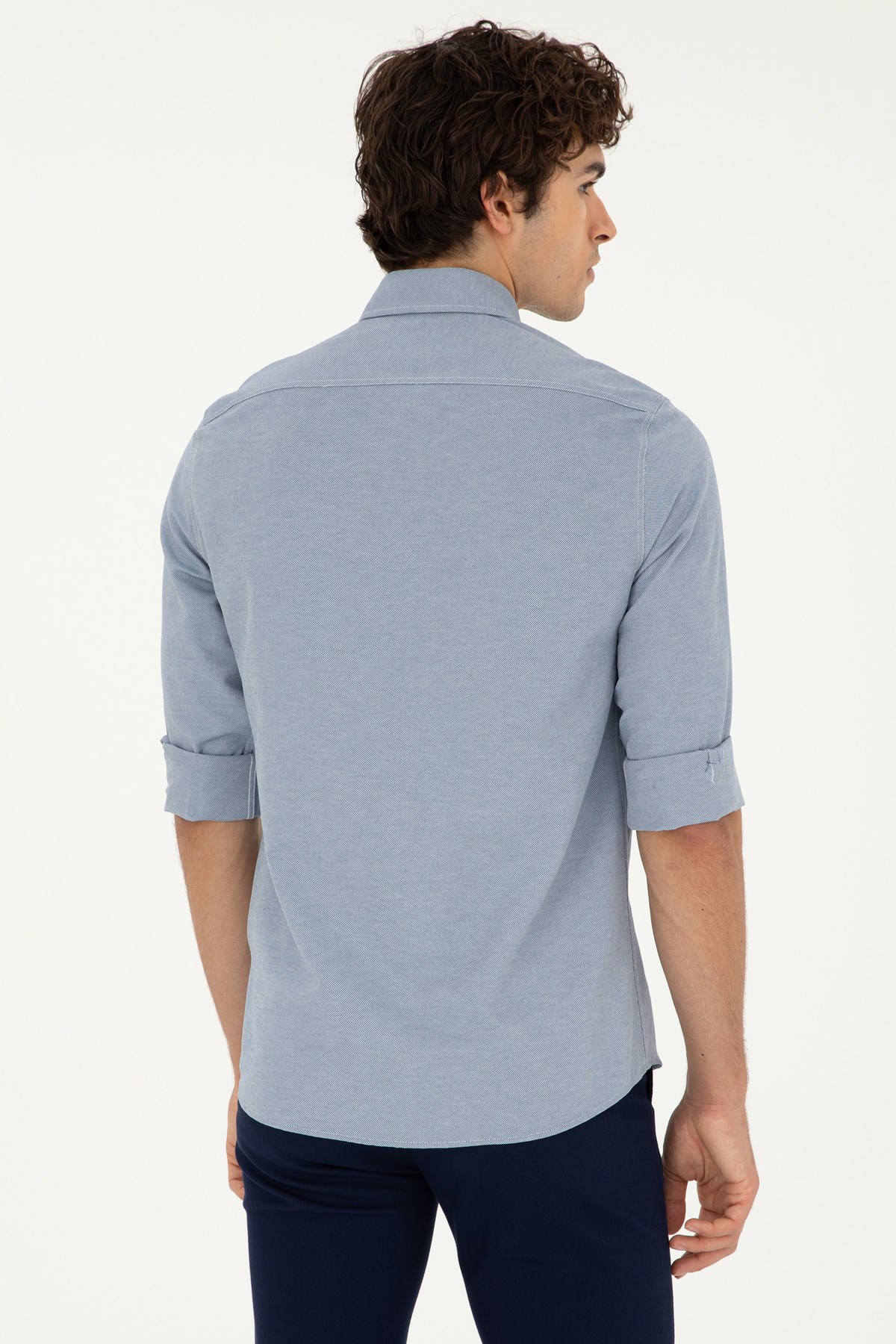 U.S. Polo Assn. Erkek Gömlek 50287805-VR033 Lacivert