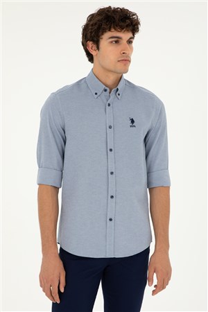U.S. Polo Assn. Erkek Gömlek 50287805-VR033 Lacivert