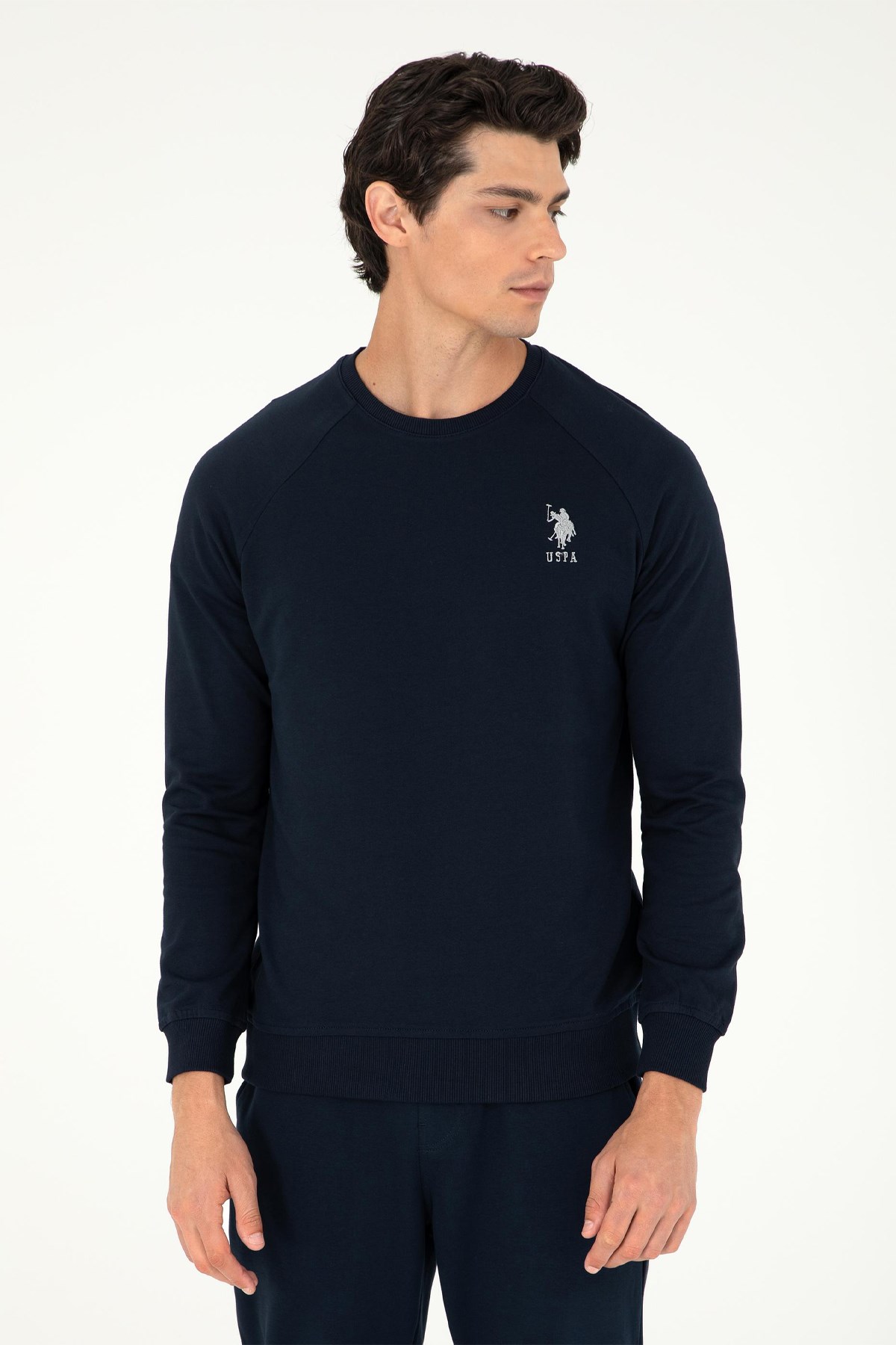 U.S. Polo Assn. Erkek Sweat 50289030-VR033 Lacivert