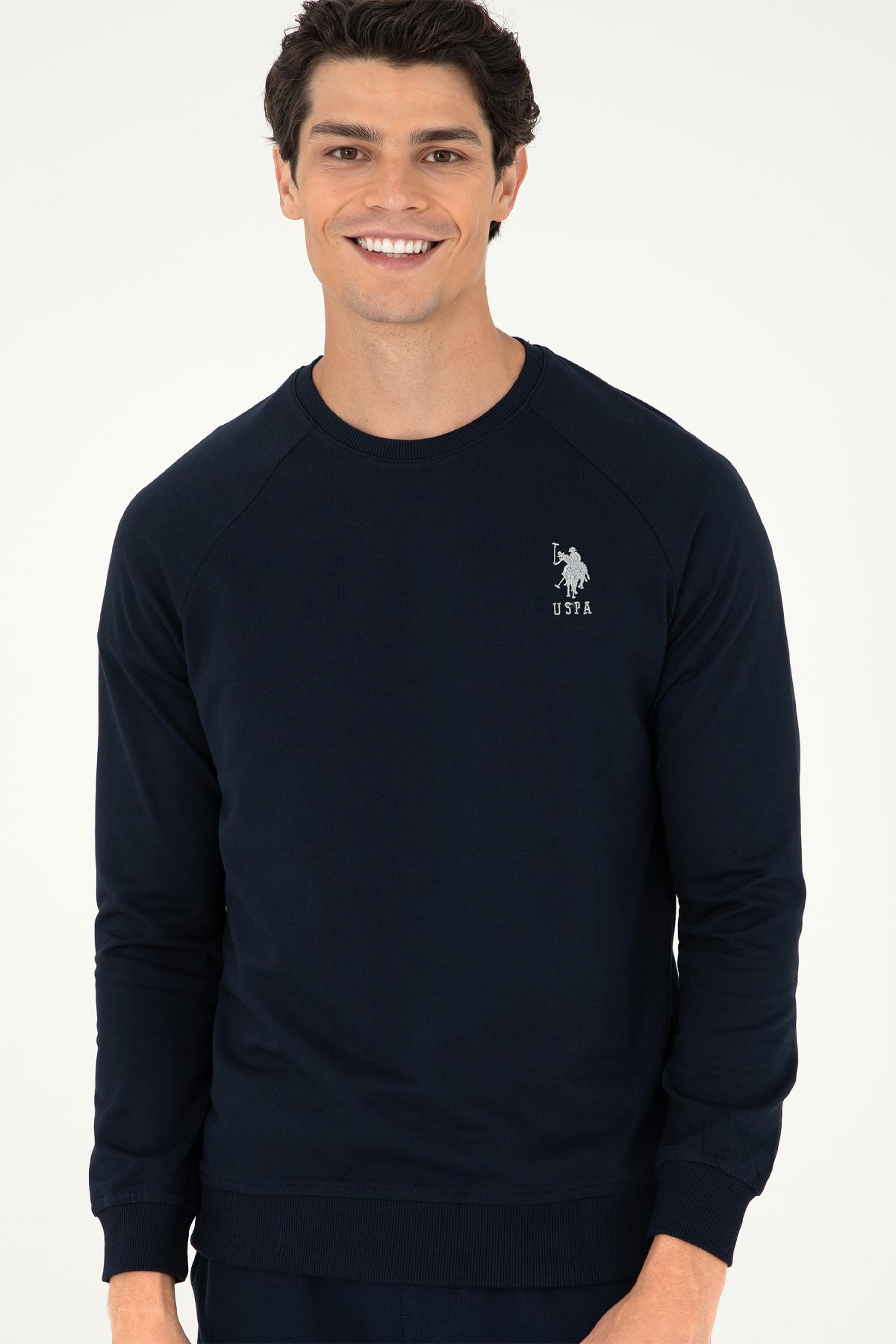 U.S. Polo Assn. Erkek Sweat 50289030-VR033 Lacivert