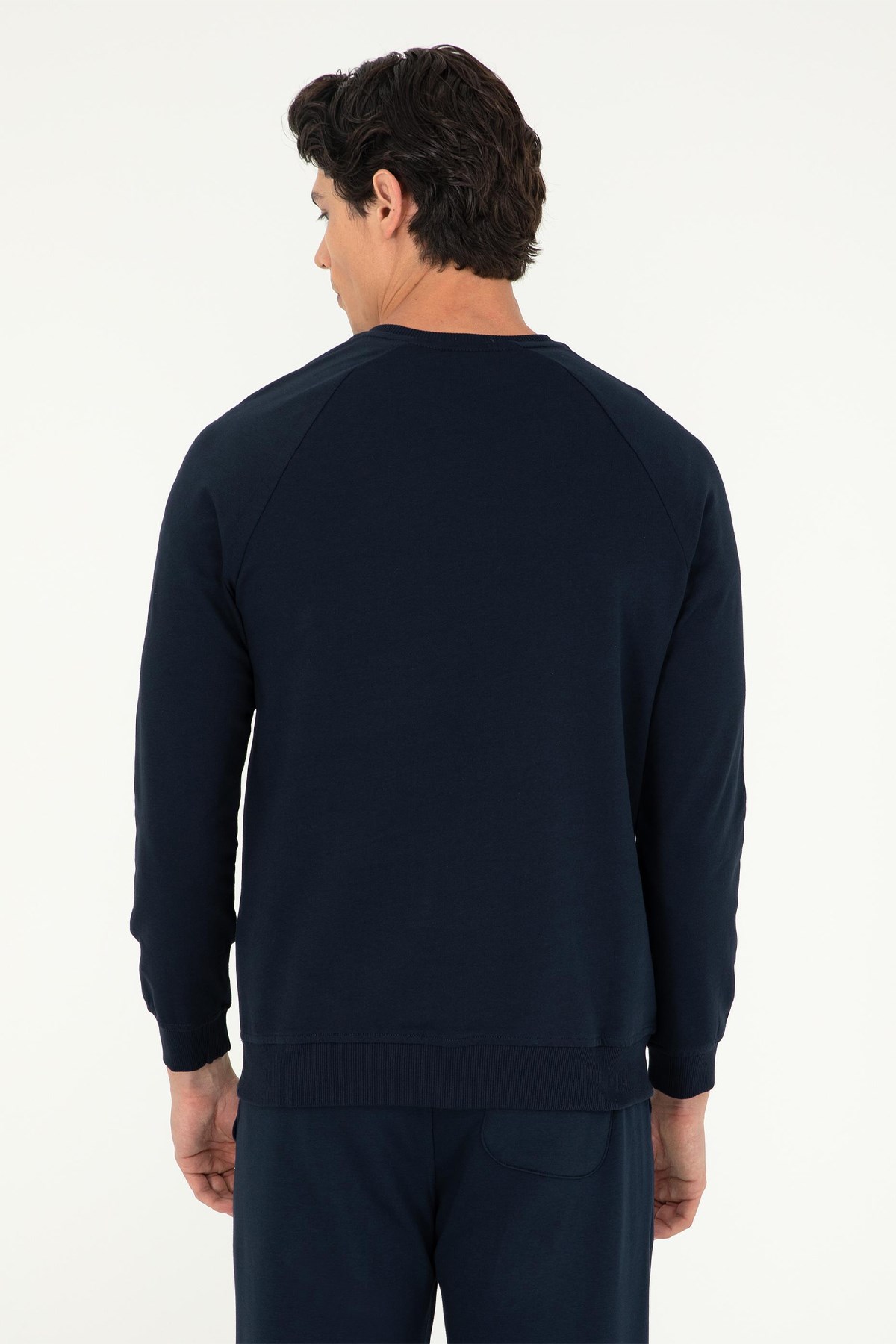 U.S. Polo Assn. Erkek Sweat 50289030-VR033 Lacivert