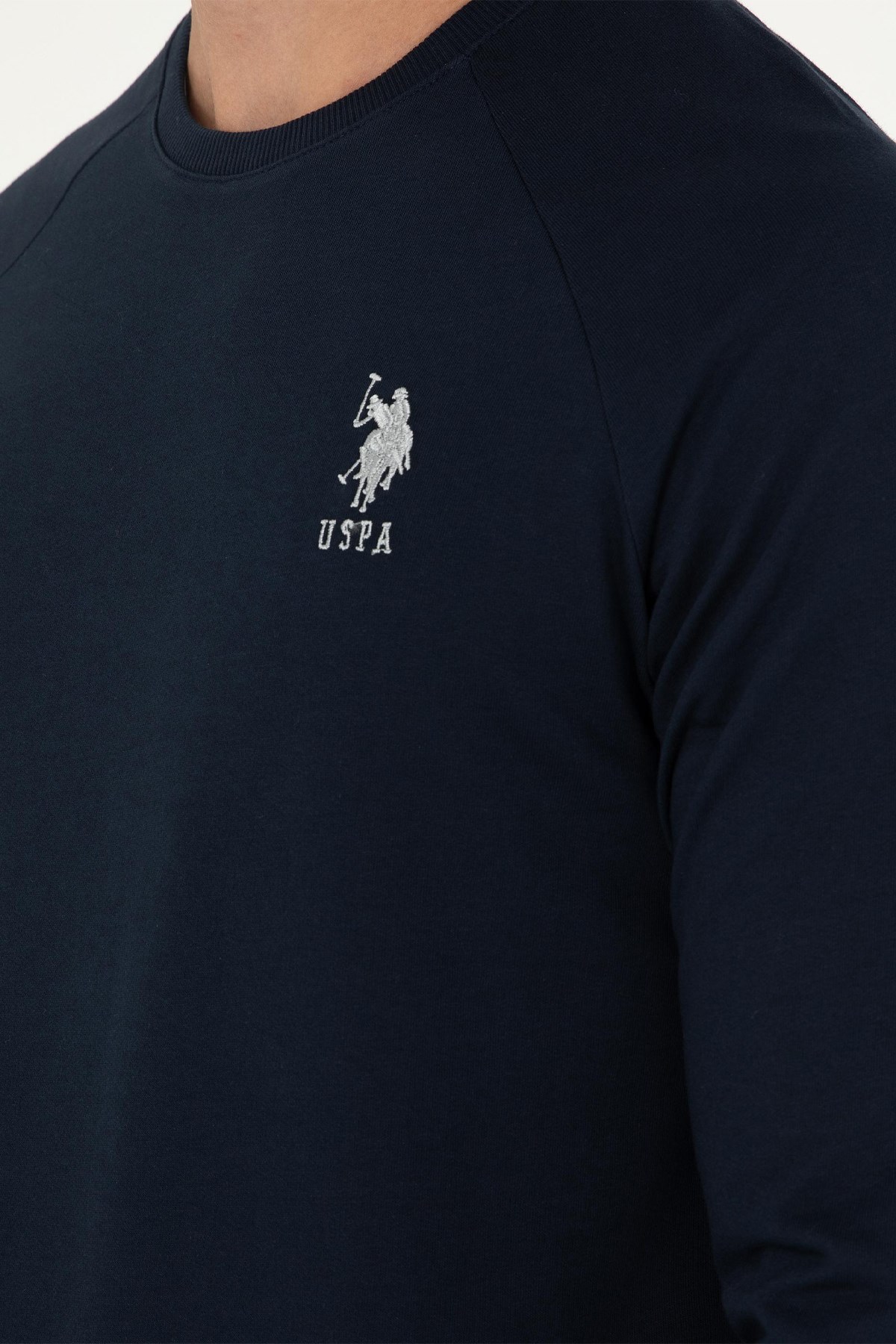 U.S. Polo Assn. Erkek Sweat 50289030-VR033 Lacivert