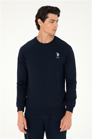 U.S. Polo Assn. Erkek Sweat 50289030-VR033 Lacivert