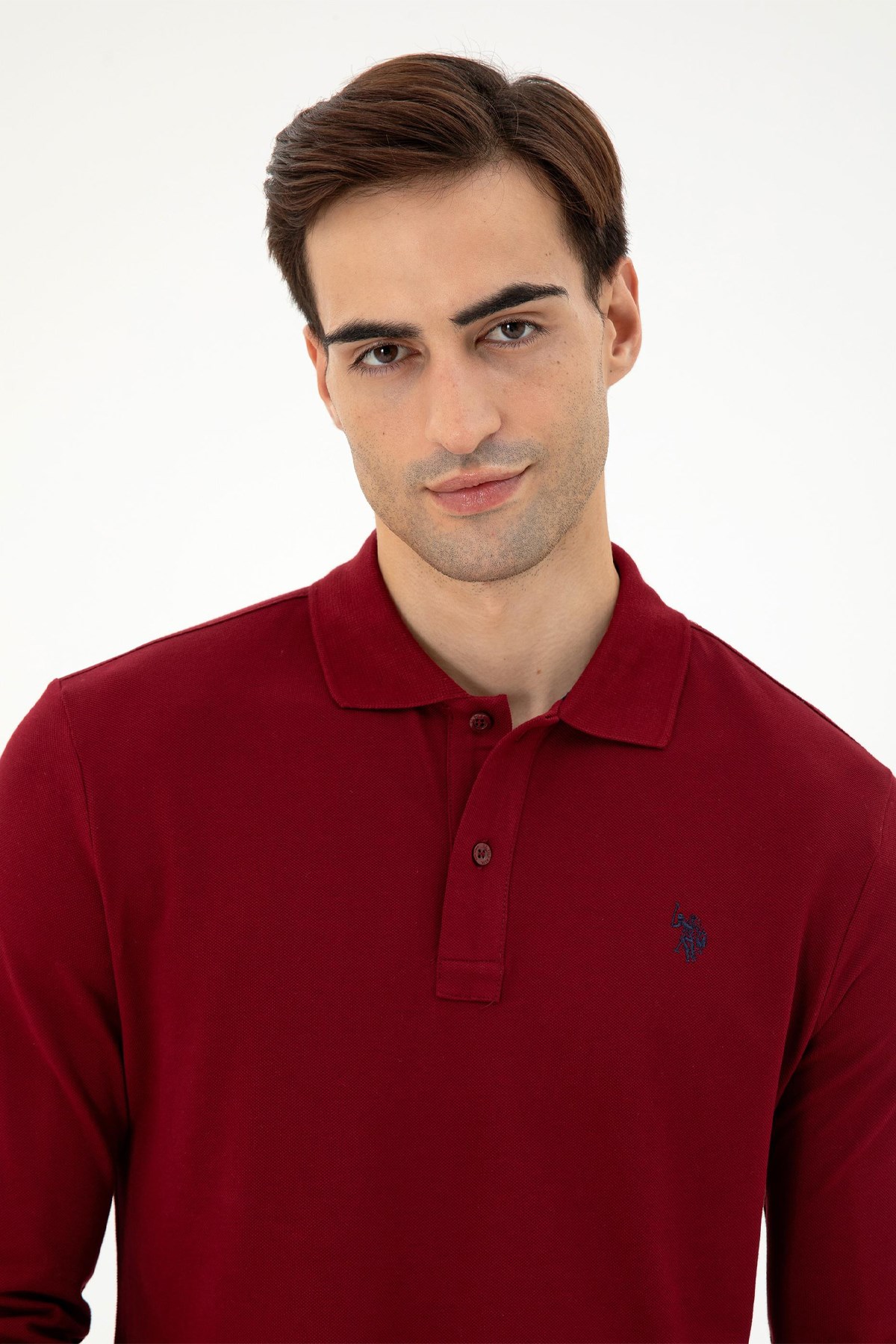U.S. Polo Assn. Erkek Sweat 50289051-VR014 Bordo