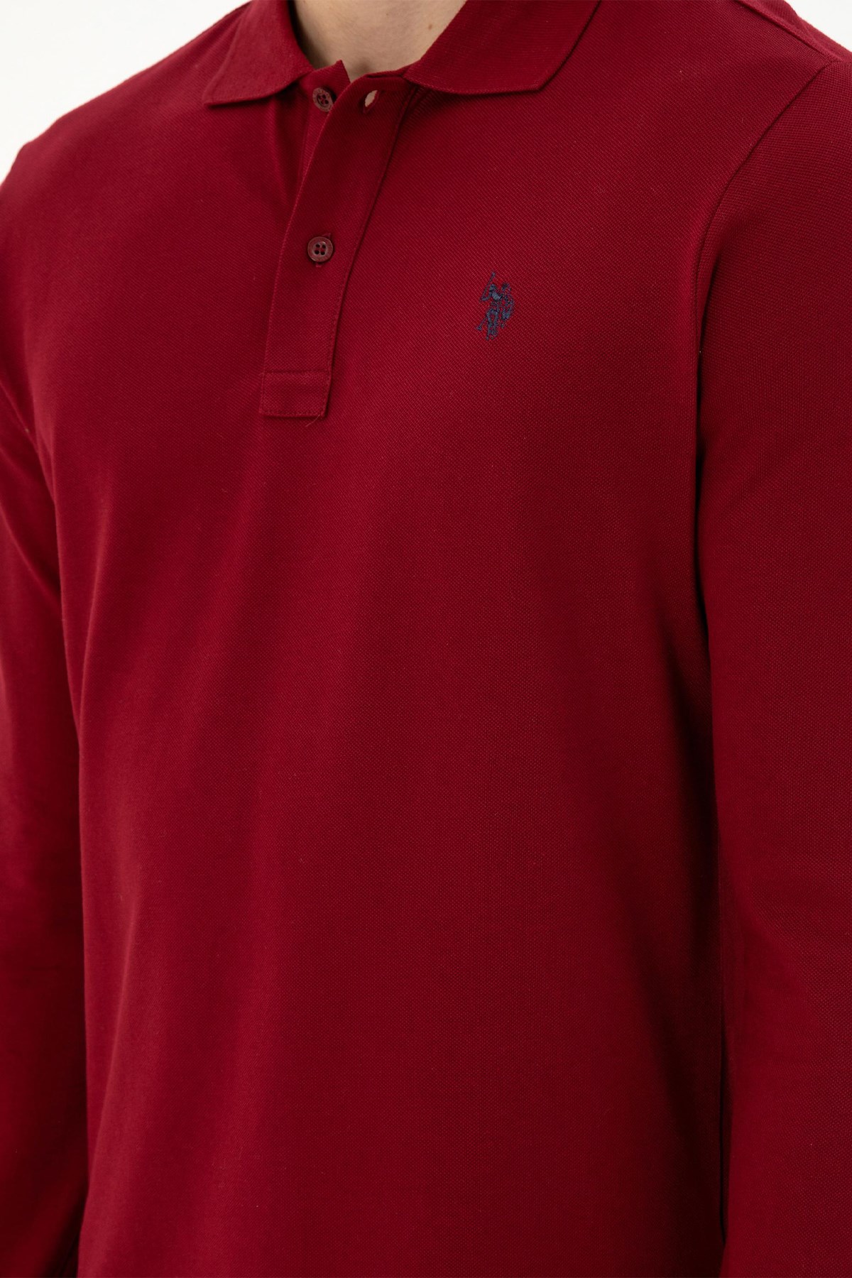 U.S. Polo Assn. Erkek Sweat 50289051-VR014 Bordo