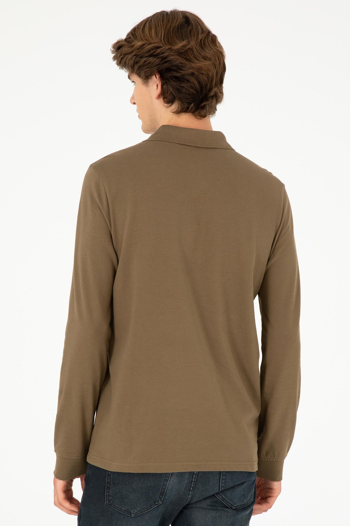 U.S. Polo Assn. Erkek Sweat 50289051-VR027 Haki