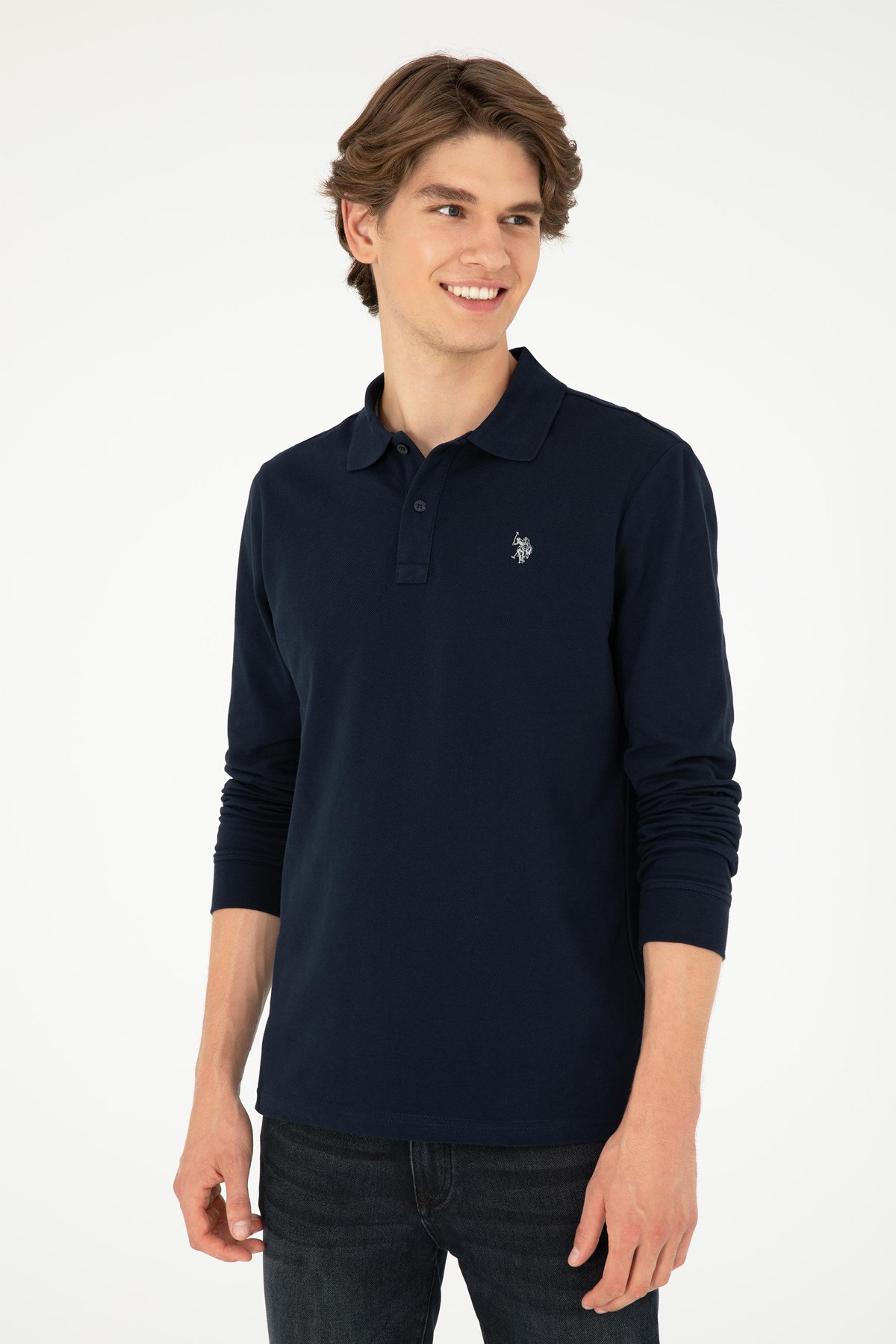 U.S. Polo Assn. Erkek Sweat 50289051-VR033 Lacivert