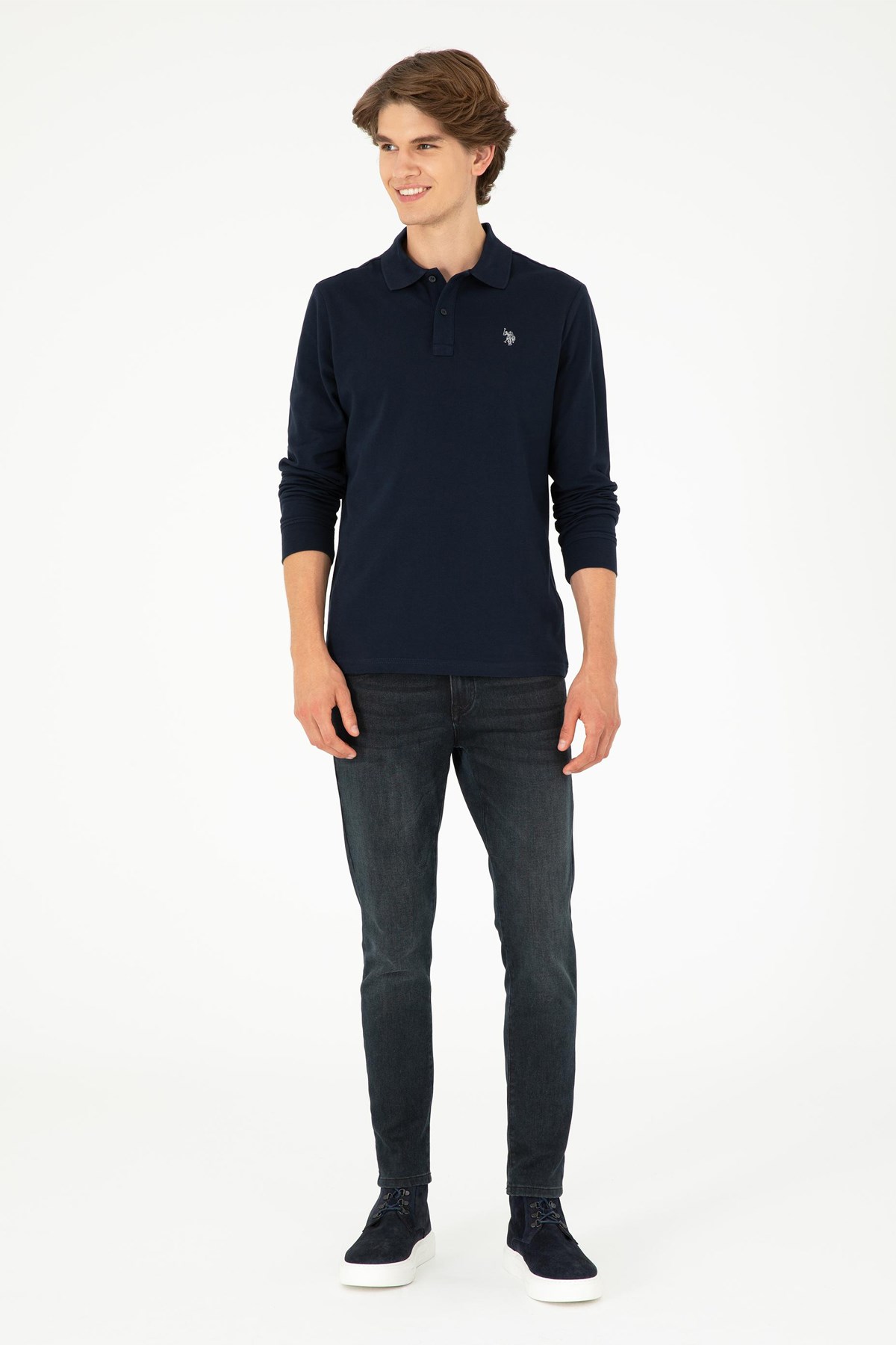 U.S. Polo Assn. Erkek Sweat 50289051-VR033 Lacivert