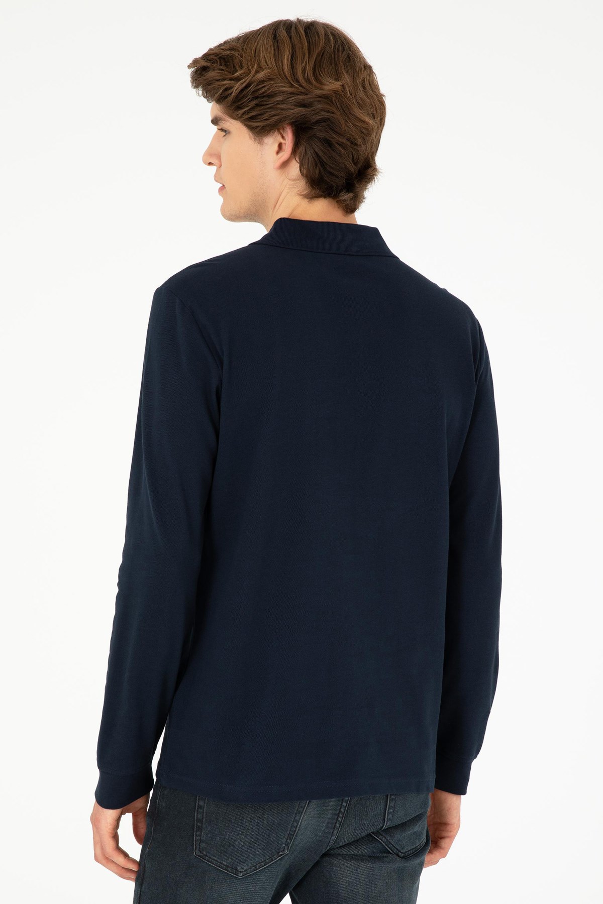 U.S. Polo Assn. Erkek Sweat 50289051-VR033 Lacivert