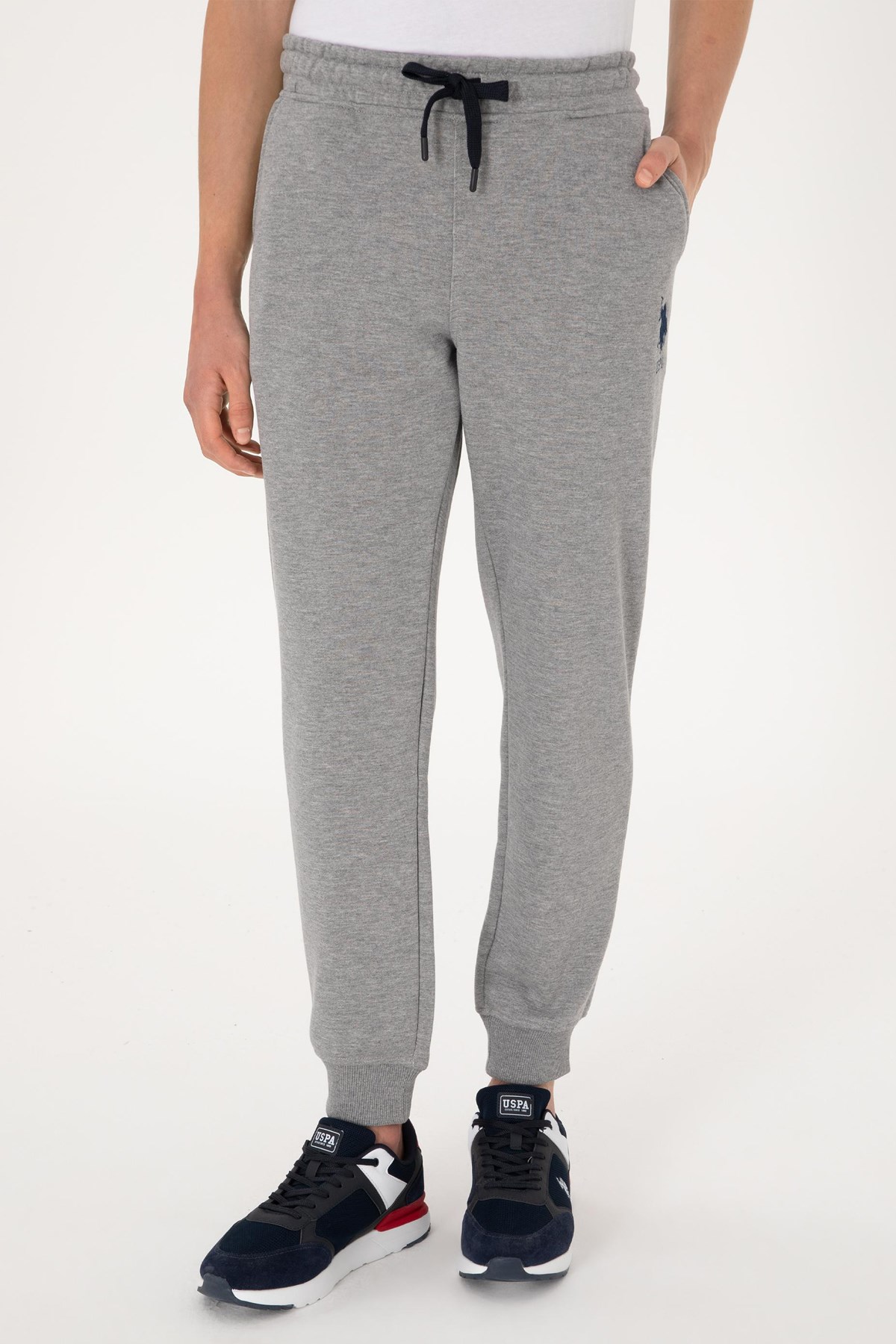 U.S. Polo Assn. Erkek Eşofman Alt 50289054-VR086 Gri