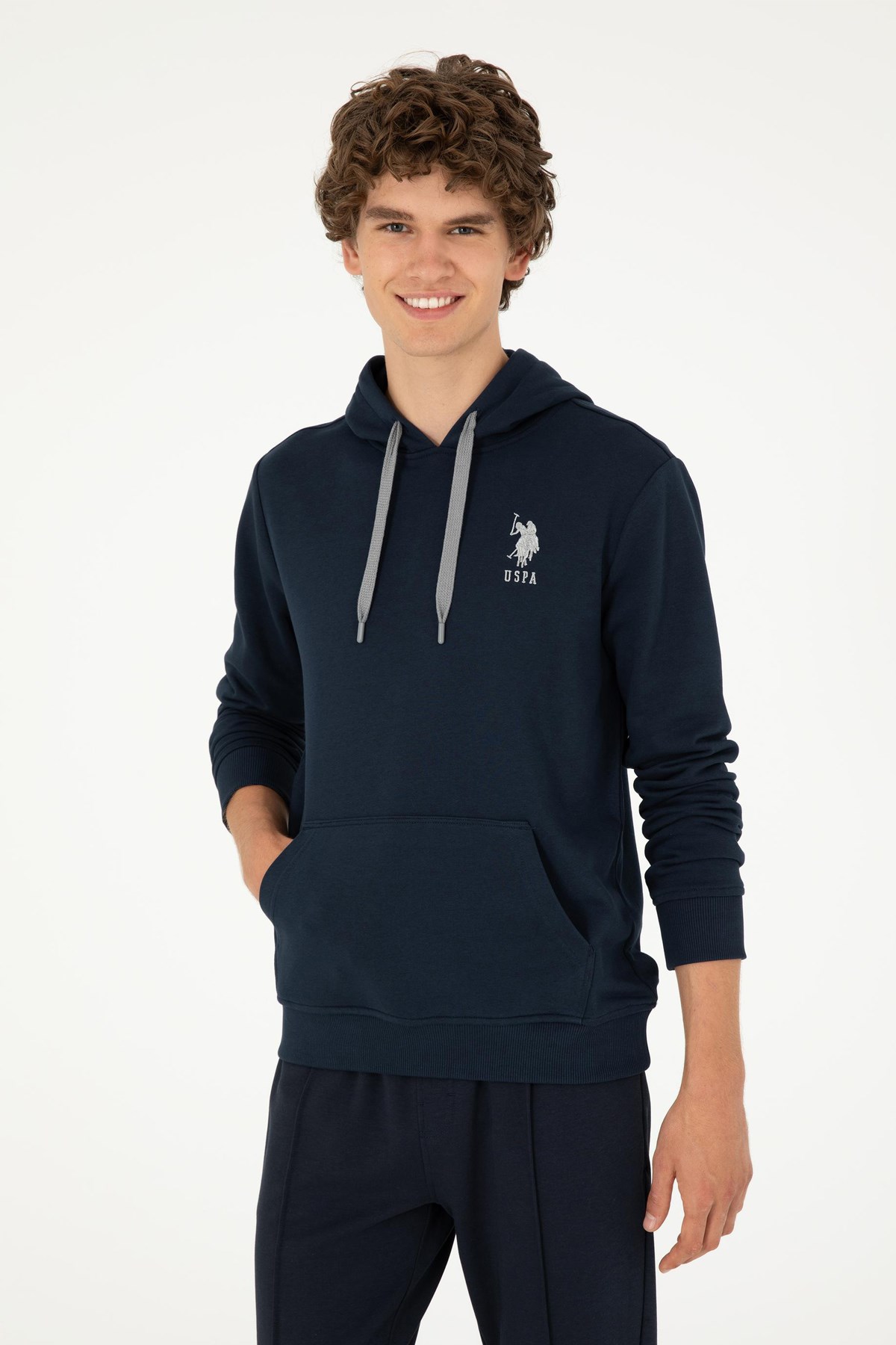 U.S. Polo Assn. Erkek Sweat 50289059-VR033 Lacivert