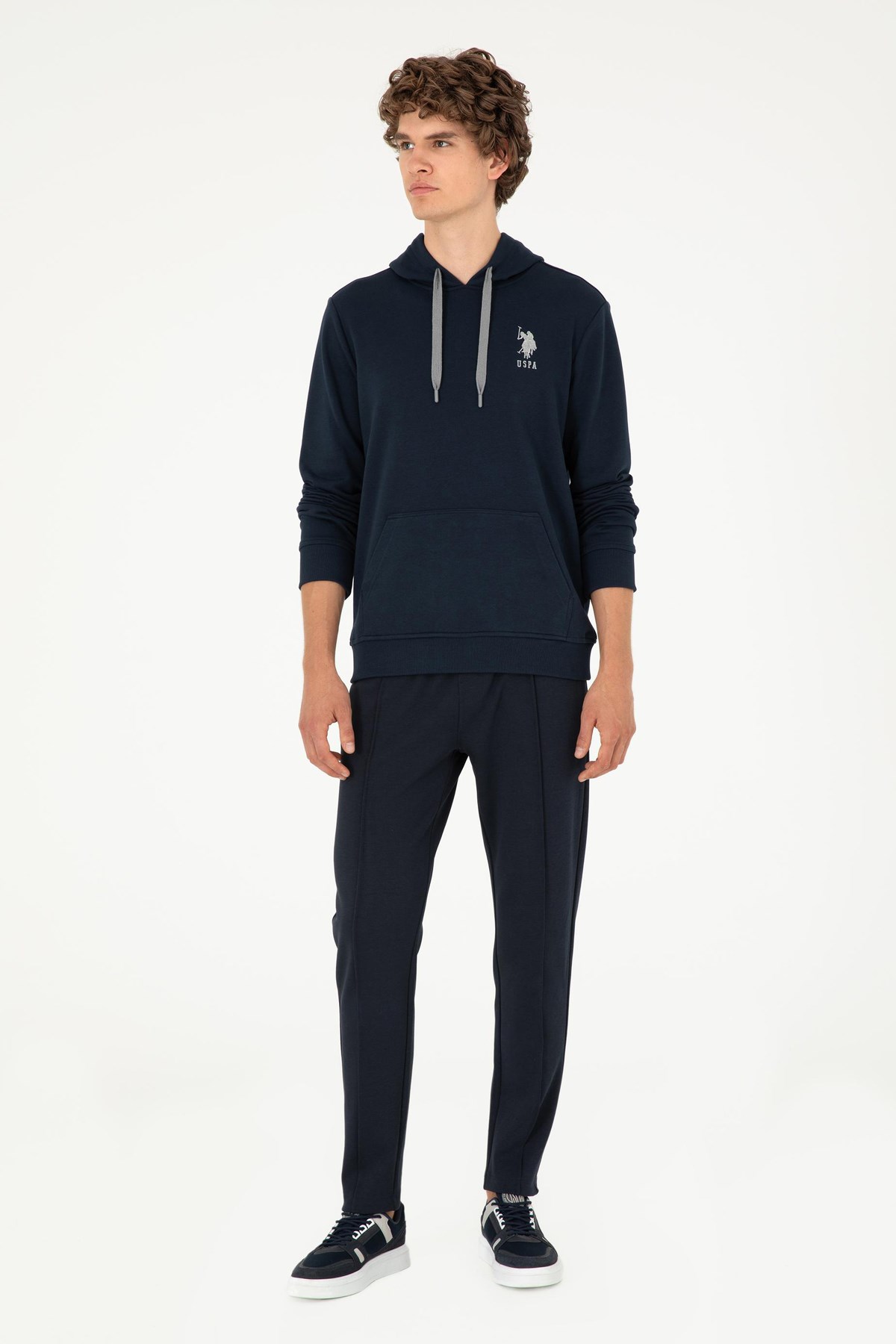 U.S. Polo Assn. Erkek Sweat 50289059-VR033 Lacivert