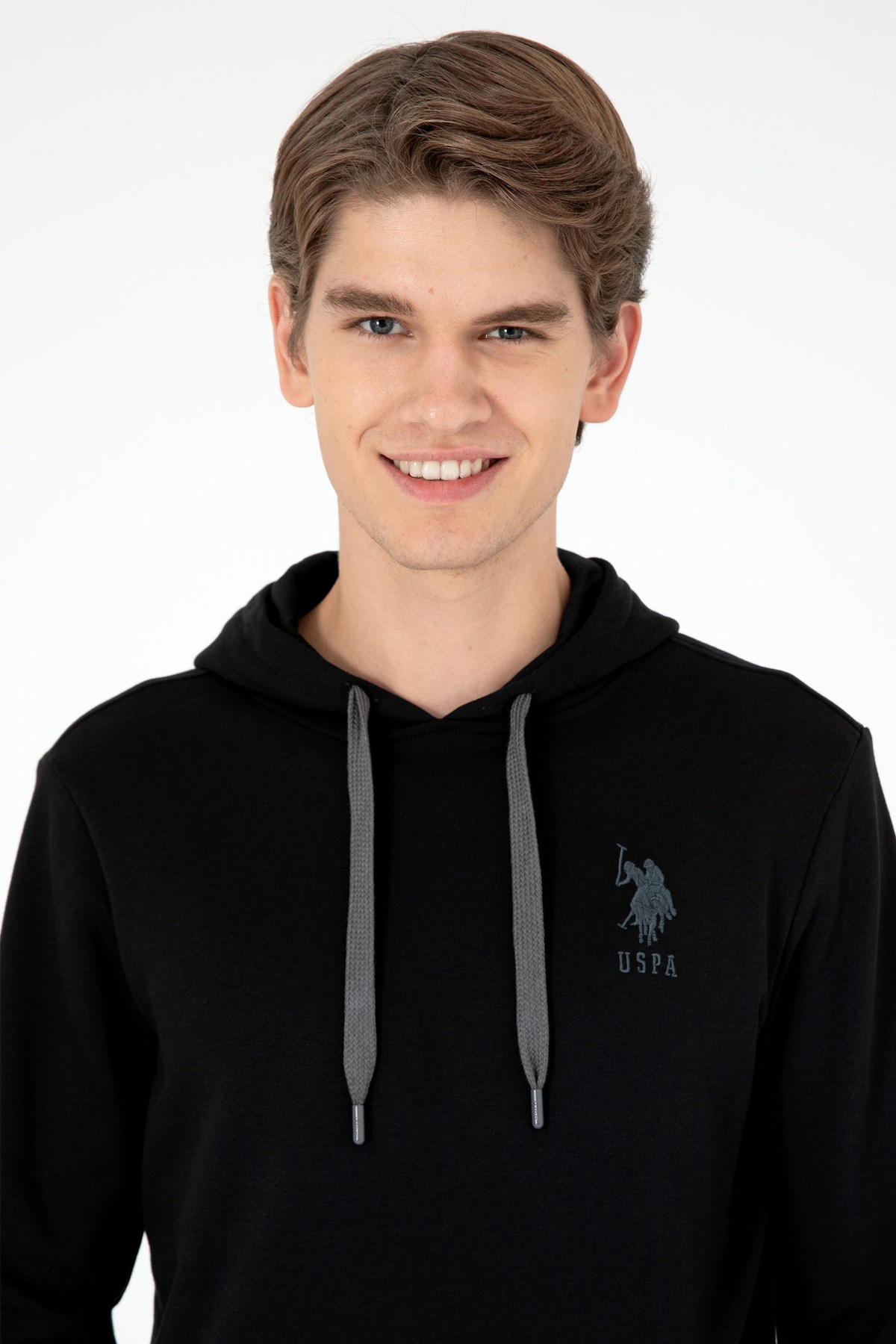 U.S. Polo Assn. Erkek Sweat 50289059-VR046 Siyah