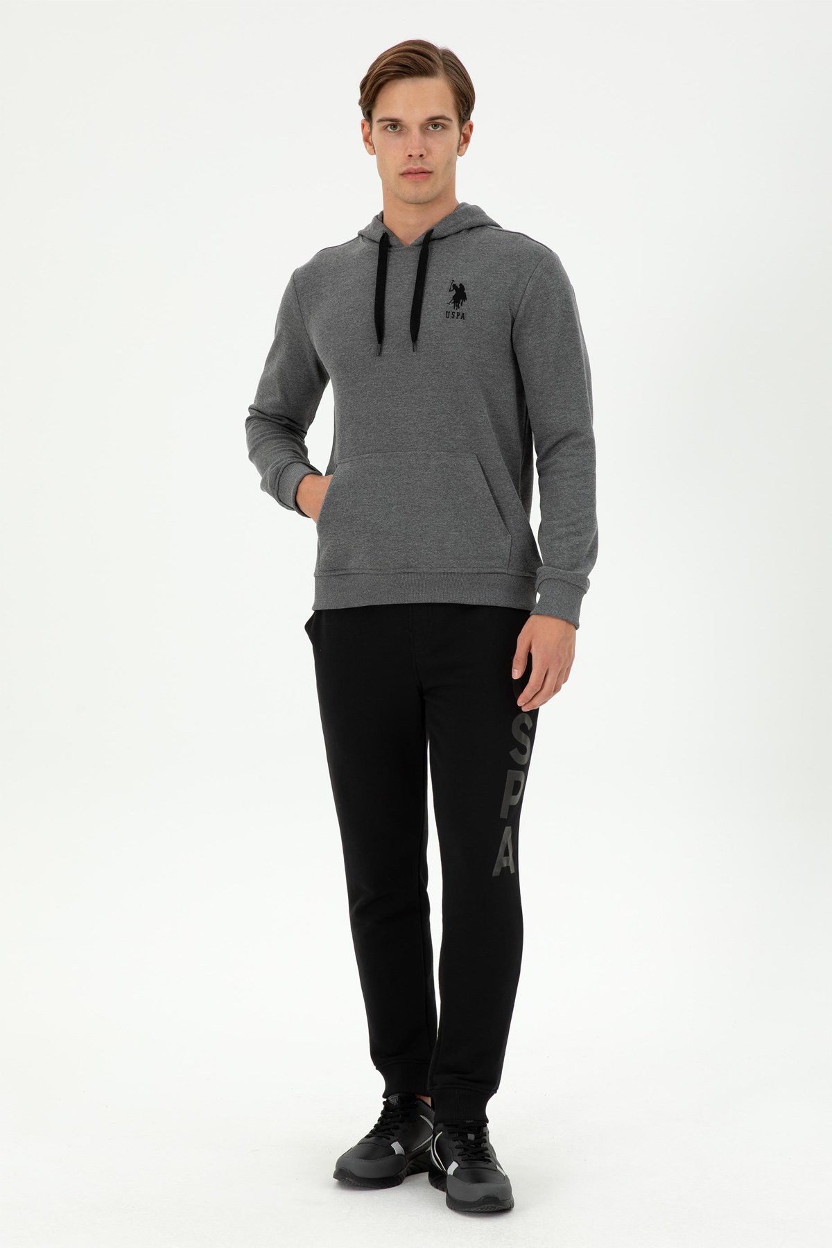 U.S. Polo Assn. Erkek Eşofman Alt 50289061-VR046 Siyah