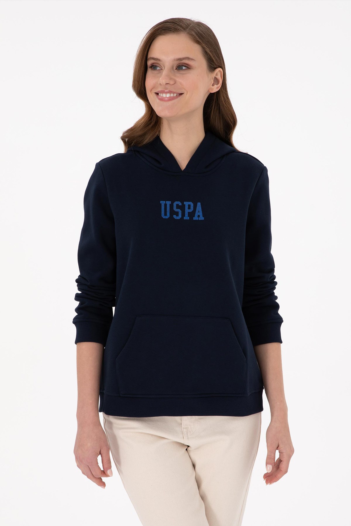 U.S. Polo Assn. Kadın Sweat 50289536-VR033 Lacivert