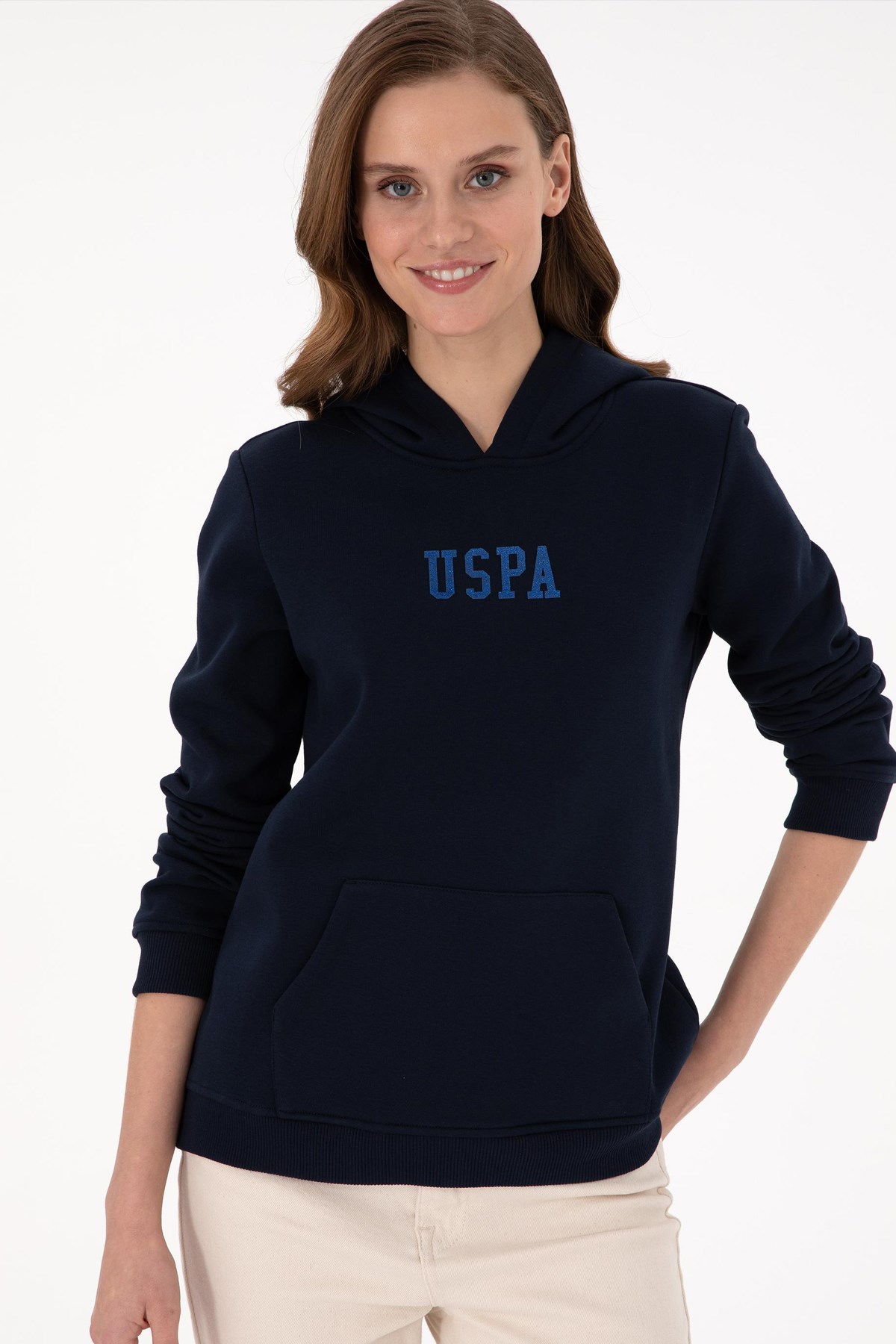 U.S. Polo Assn. Kadın Sweat 50289536-VR033 Lacivert