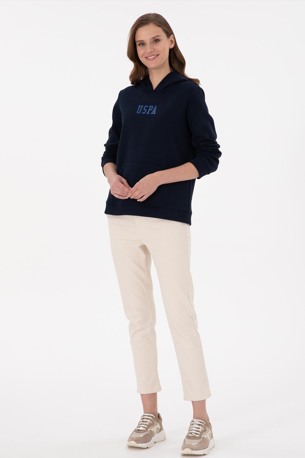 U.S. Polo Assn. Kadın Sweat 50289536-VR033 Lacivert