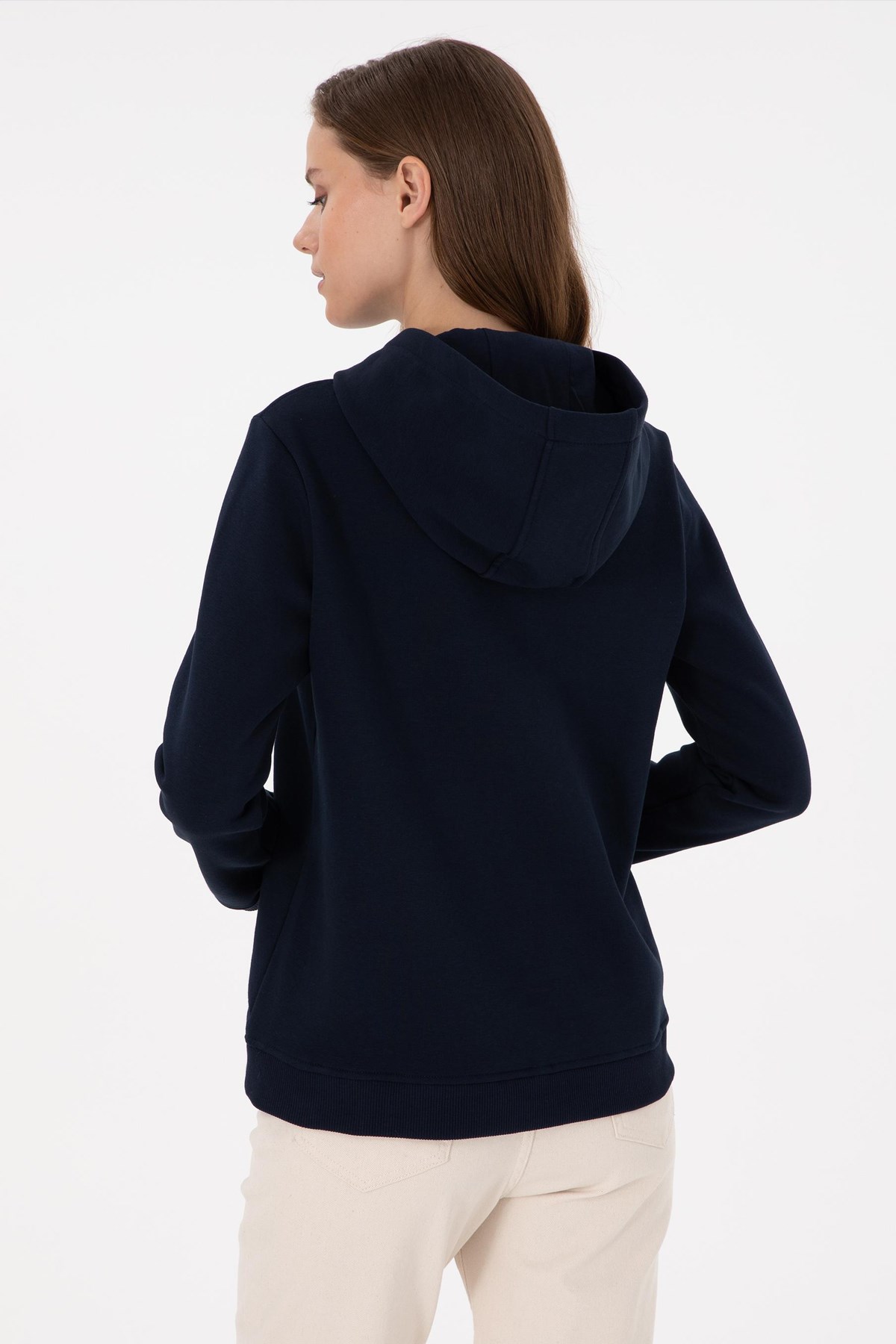 U.S. Polo Assn. Kadın Sweat 50289536-VR033 Lacivert