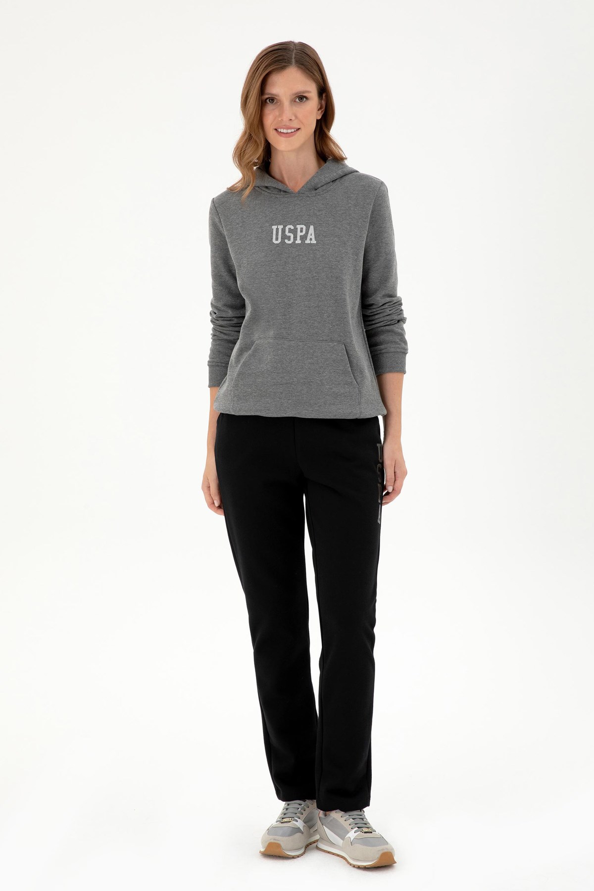 U.S. Polo Assn. Kadın Eşofman Alt 50289538-VR046 Siyah