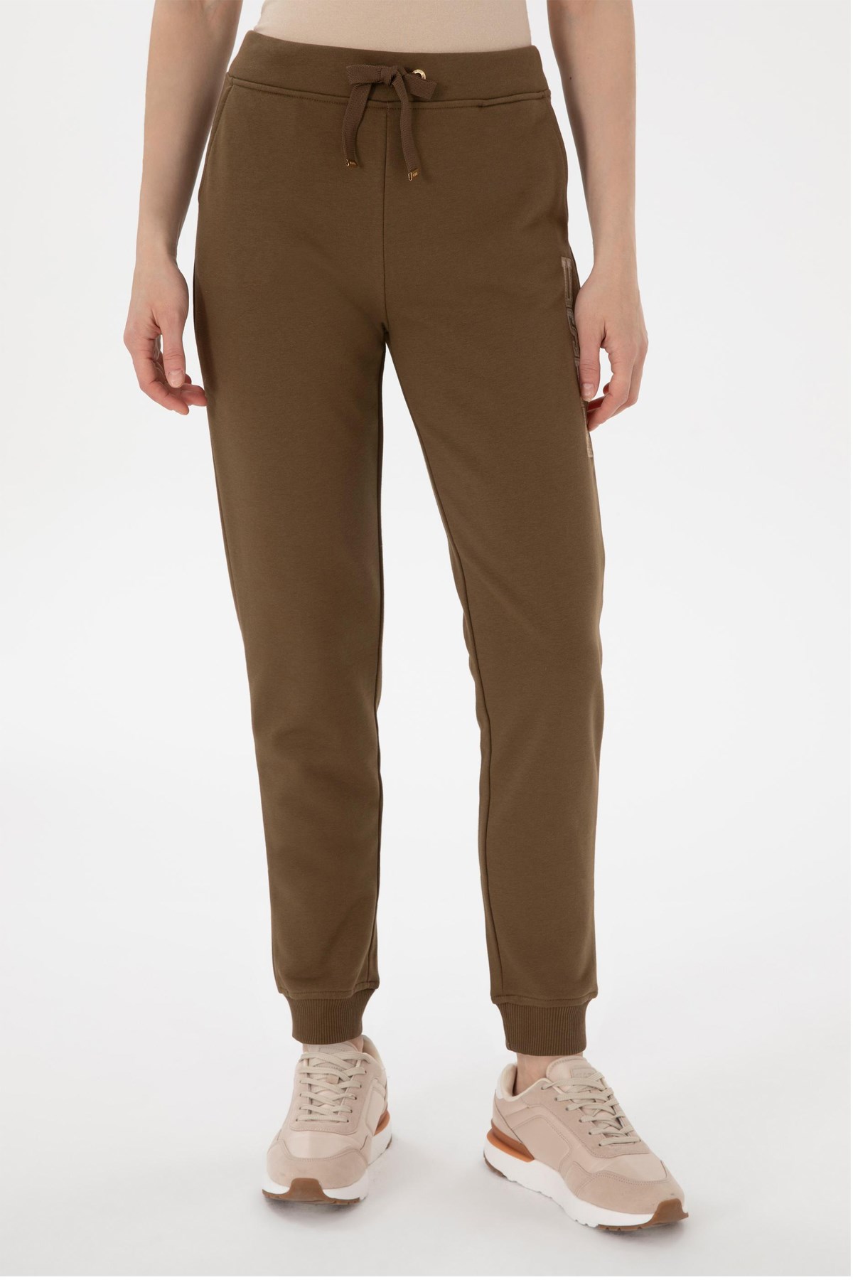 U.S. Polo Assn. Kadın Eşofman Alt 50289539-VR027 Haki