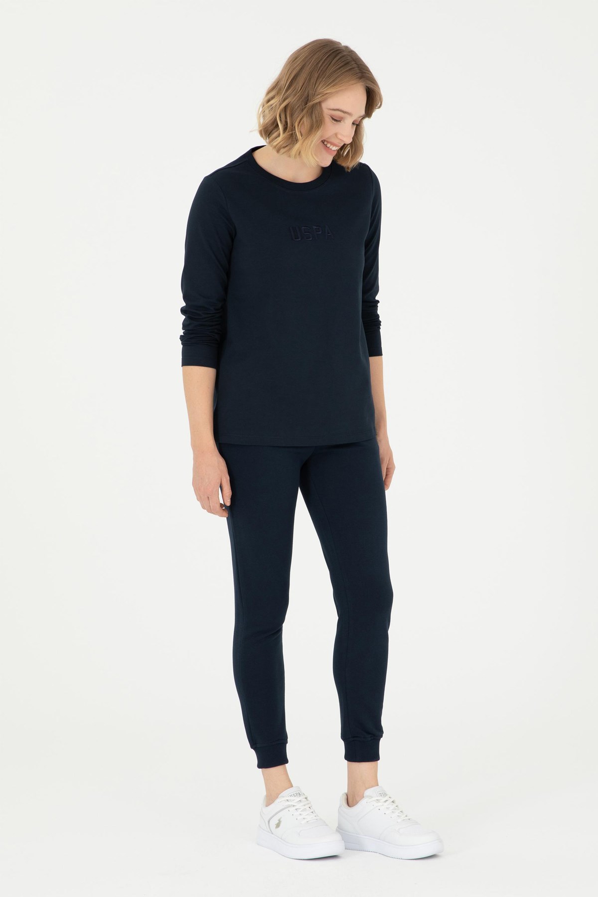 U.S. Polo Assn. Kadın Eşofman Alt 50289539-VR033 Lacivert