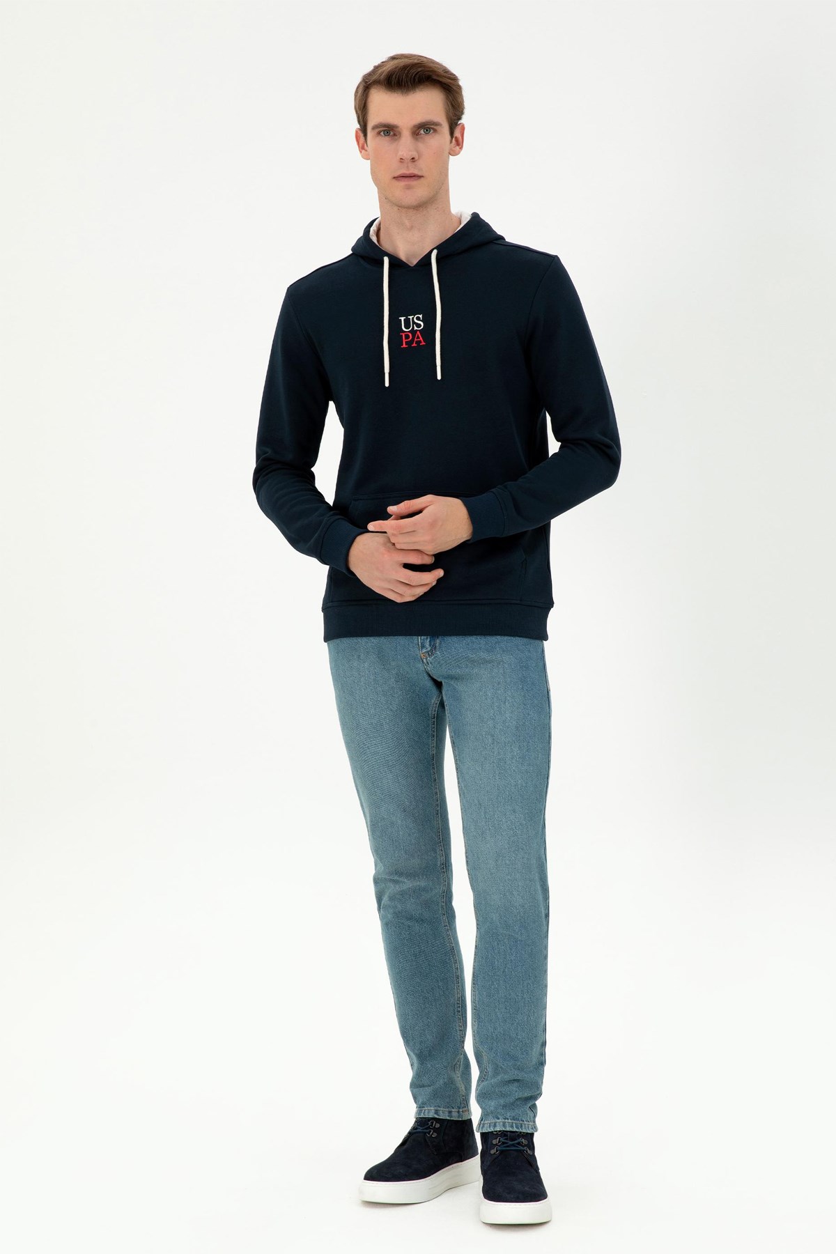 U.S. Polo Assn. Erkek Sweat 50290064-VR033 Lacivert