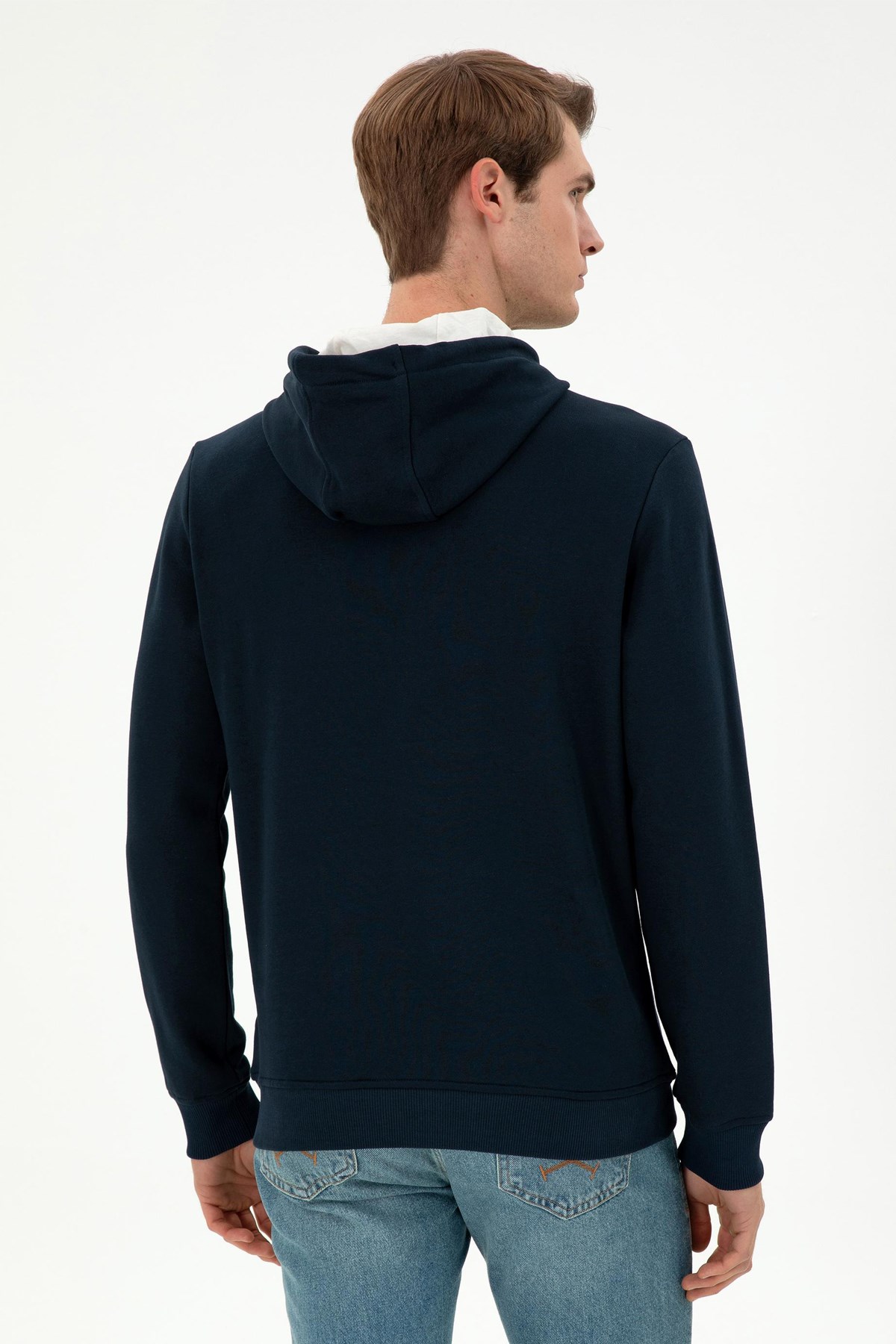 U.S. Polo Assn. Erkek Sweat 50290064-VR033 Lacivert