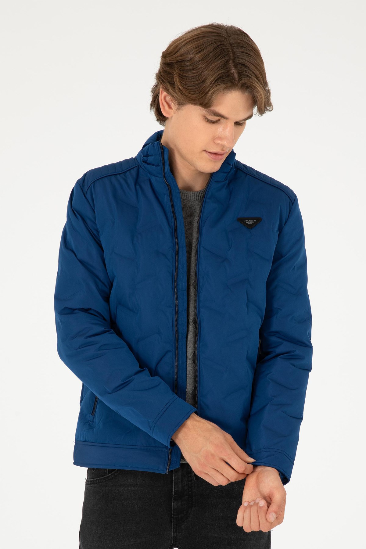 U.S. Polo Assn. Erkek Mont 50290791-VR028 Mavi