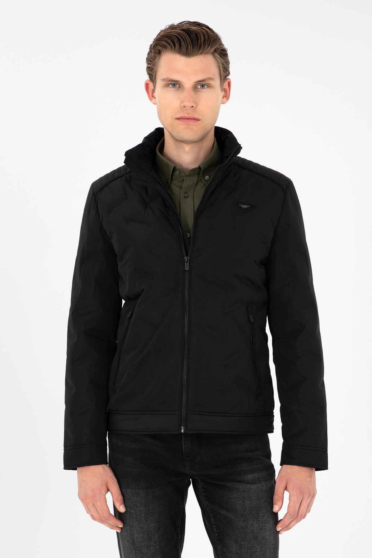 U.S. Polo Assn. Erkek Mont 50290791-VR046 Siyah