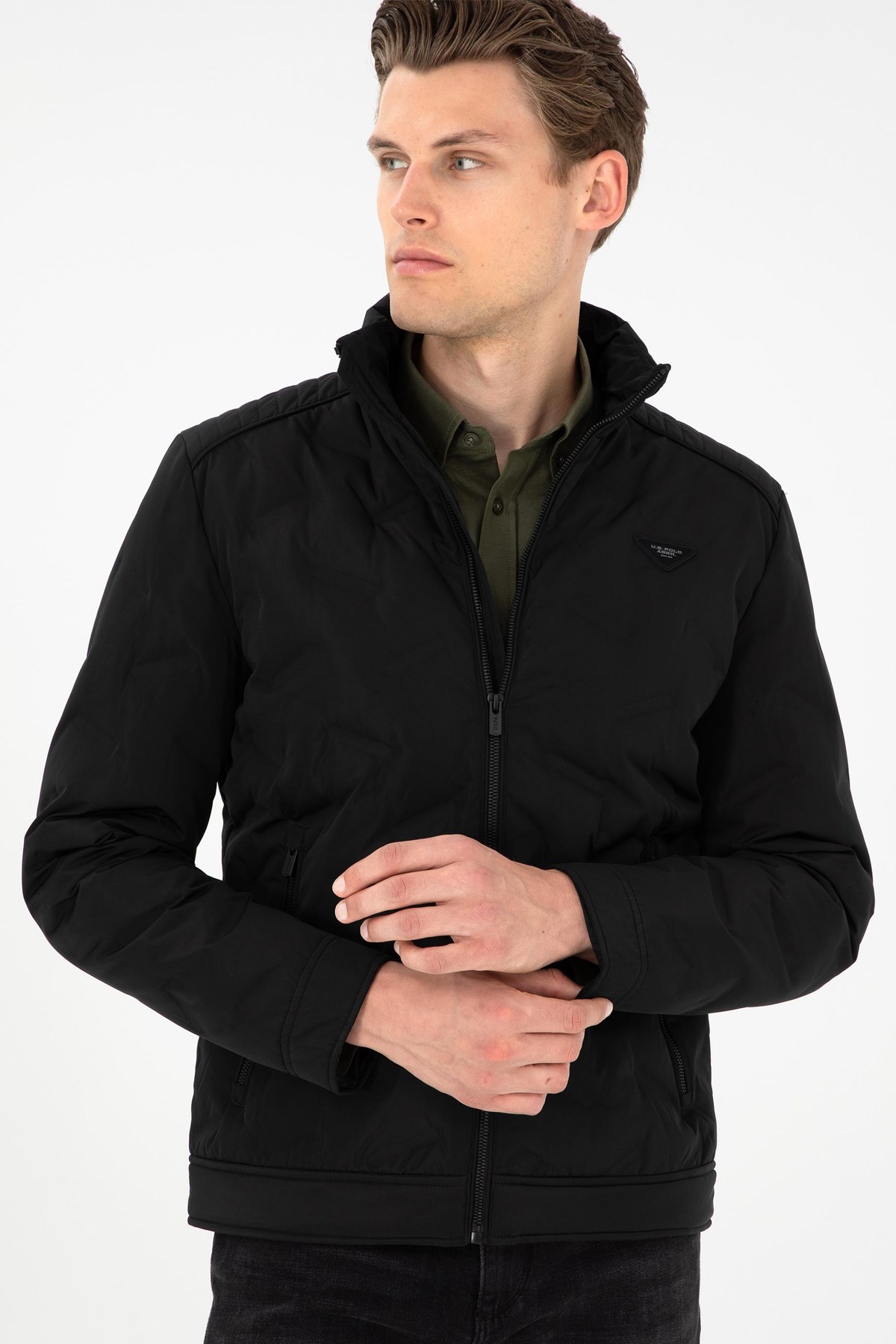 U.S. Polo Assn. Erkek Mont 50290791-VR046 Siyah