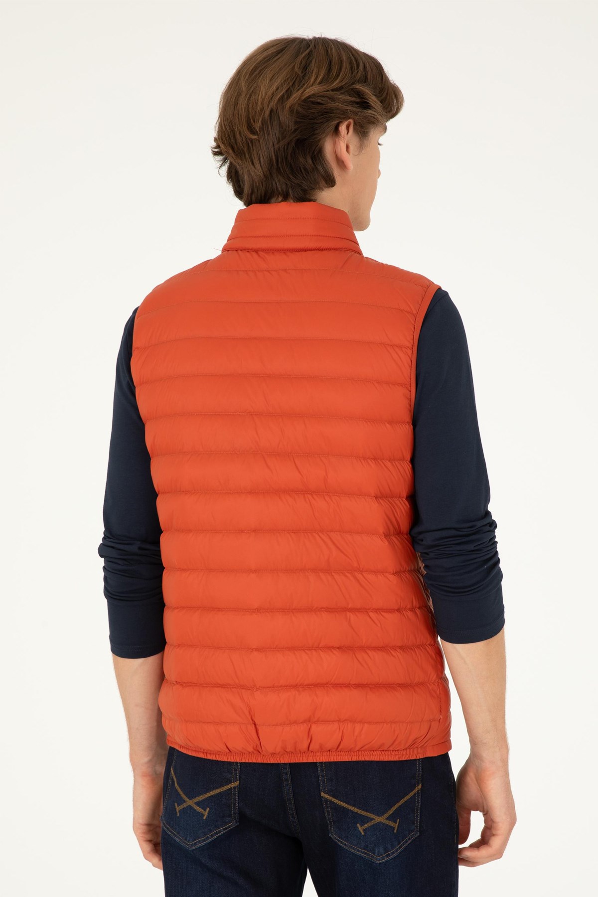 U.S. Polo Assn. Erkek Yelek 50290793-VR031 Turuncu