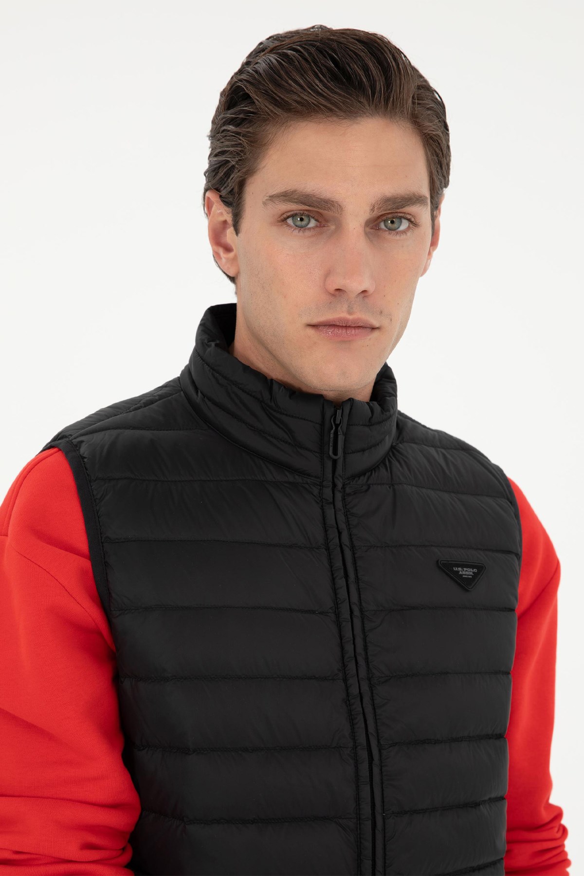 U.S. Polo Assn. Erkek Yelek 50290793-VR046 Siyah