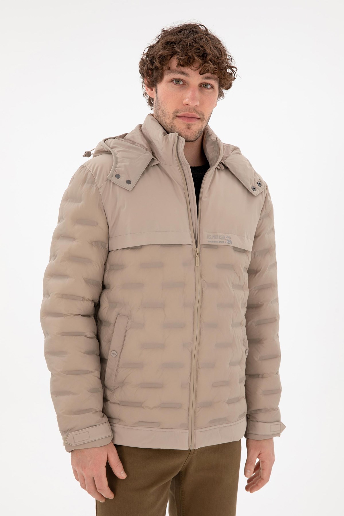 U.S. Polo Assn. Erkek Mont 50290801-VR049 Bej