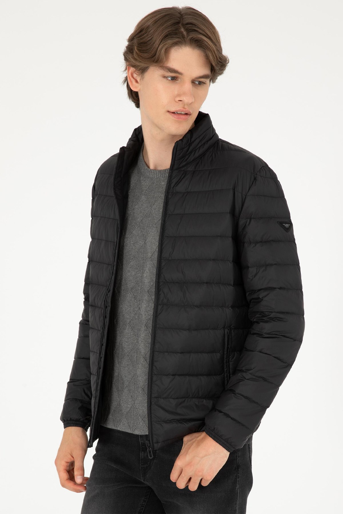 U.S. Polo Assn. Erkek Mont 50291085-VR046 Siyah