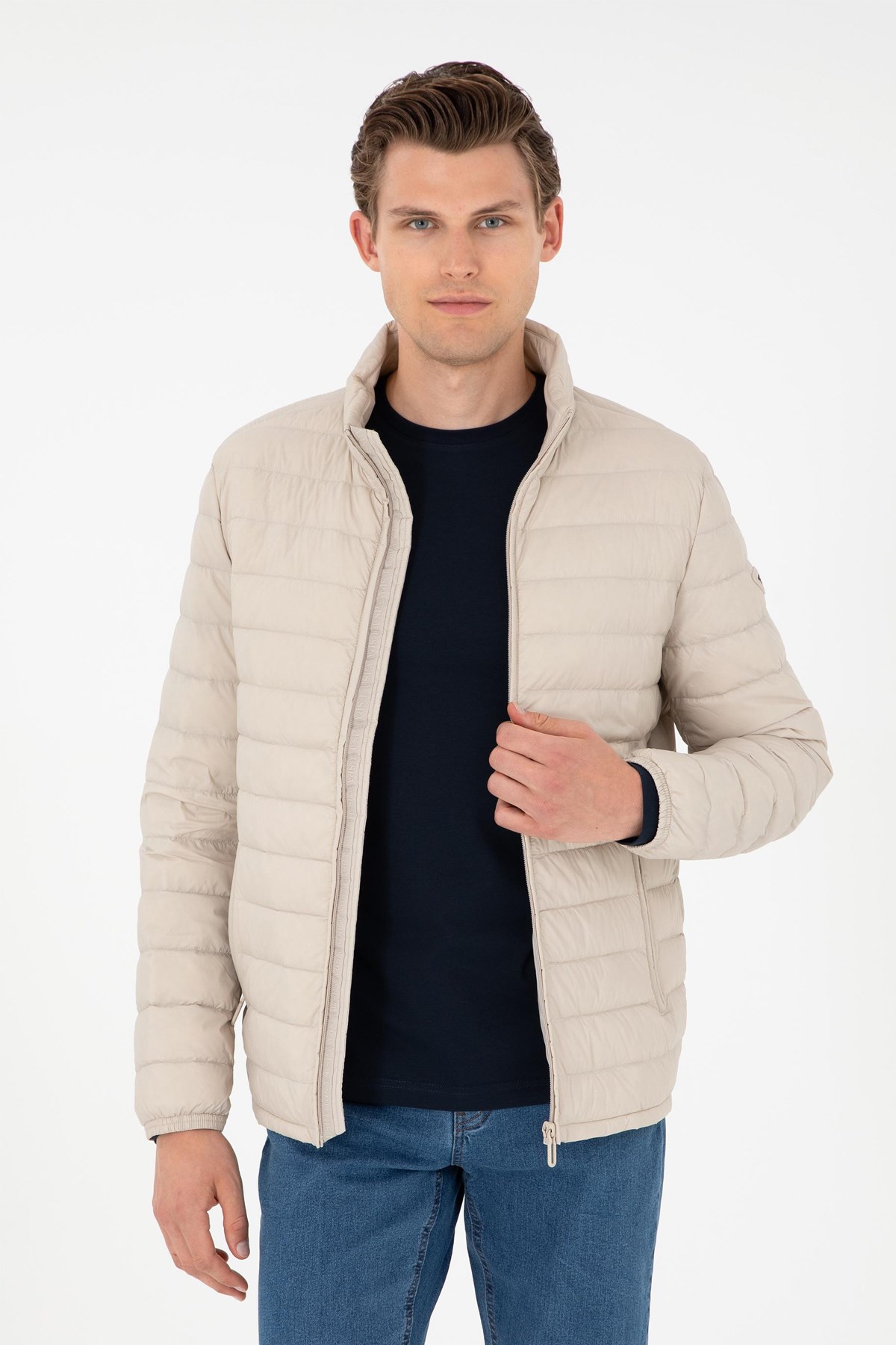 U.S. Polo Assn. Erkek Mont 50291085-VR049 Bej