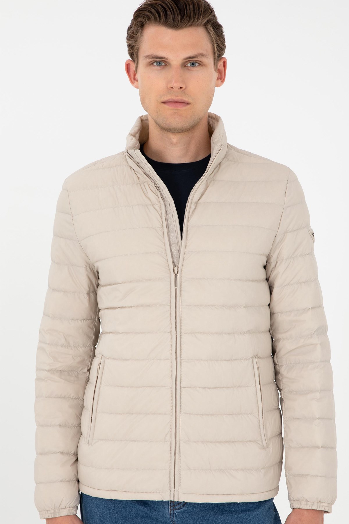 U.S. Polo Assn. Erkek Mont 50291085-VR049 Bej