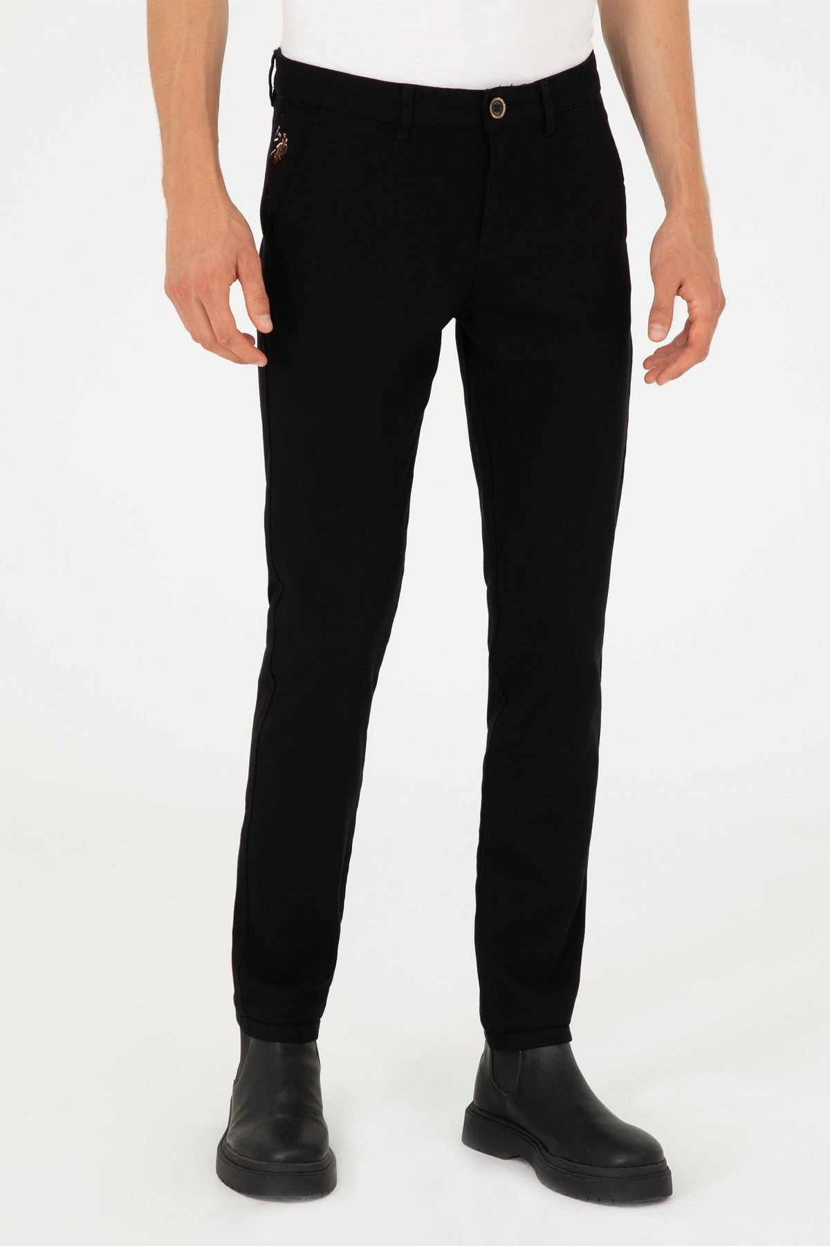 U.S. Polo Assn. Erkek Pantolon 50291166-VR046 Siyah
