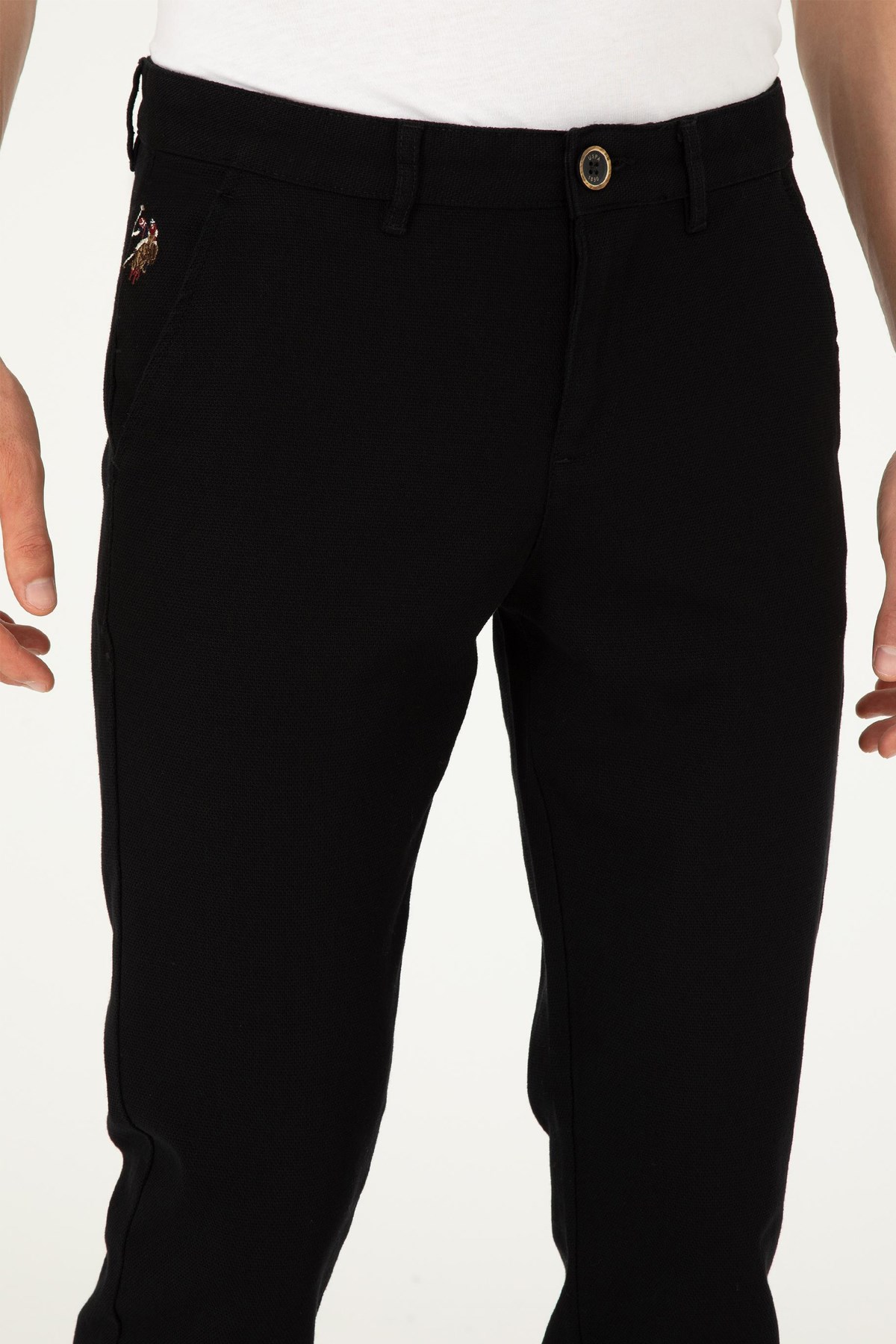 U.S. Polo Assn. Erkek Pantolon 50291166-VR046 Siyah