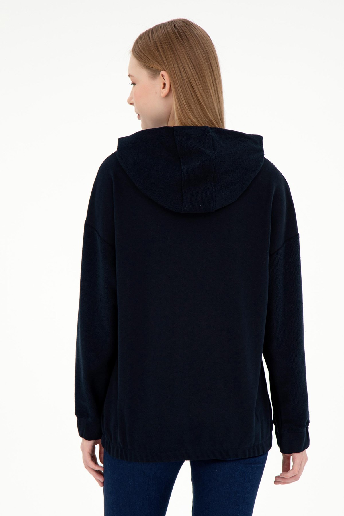 U.S. Polo Assn. Kadın Sweat 50291264-VR033 Lacivert