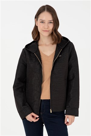 U.S. Polo Assn. Kadın Mont 50292333-VR046 Siyah