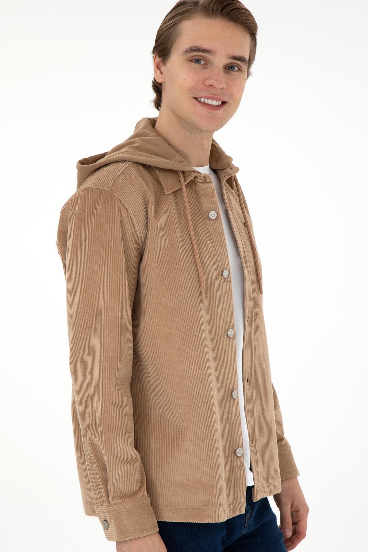 U.S. Polo Assn. Erkek Gömlek 50292451-VR015 Sarı
