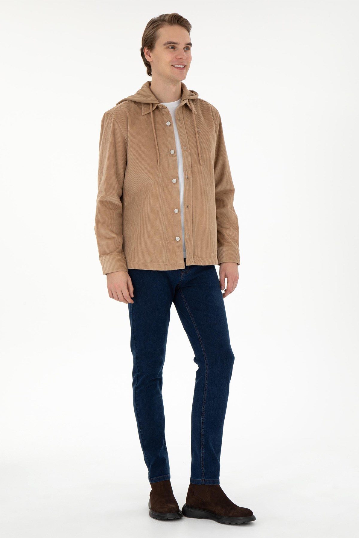 U.S. Polo Assn. Erkek Gömlek 50292451-VR015 Sarı