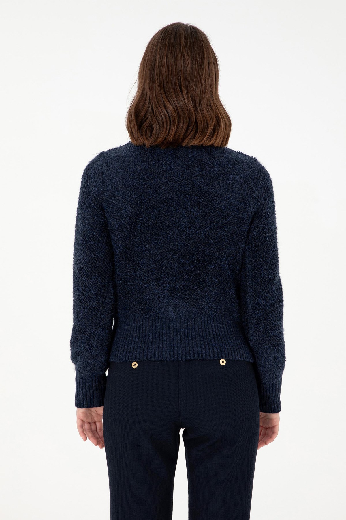 U.S. Polo Assn. Kadın Hırka 50293099-VR033 Lacivert