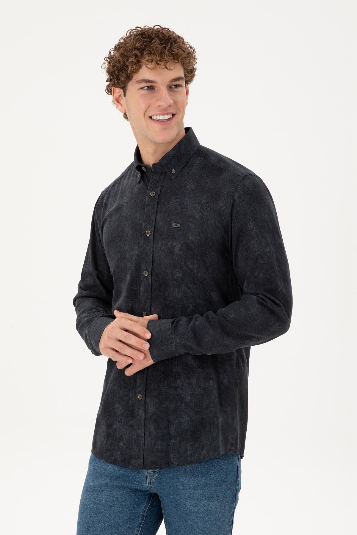 U.S. Polo Assn. Erkek Gömlek 50293761-VR079 Yeşil